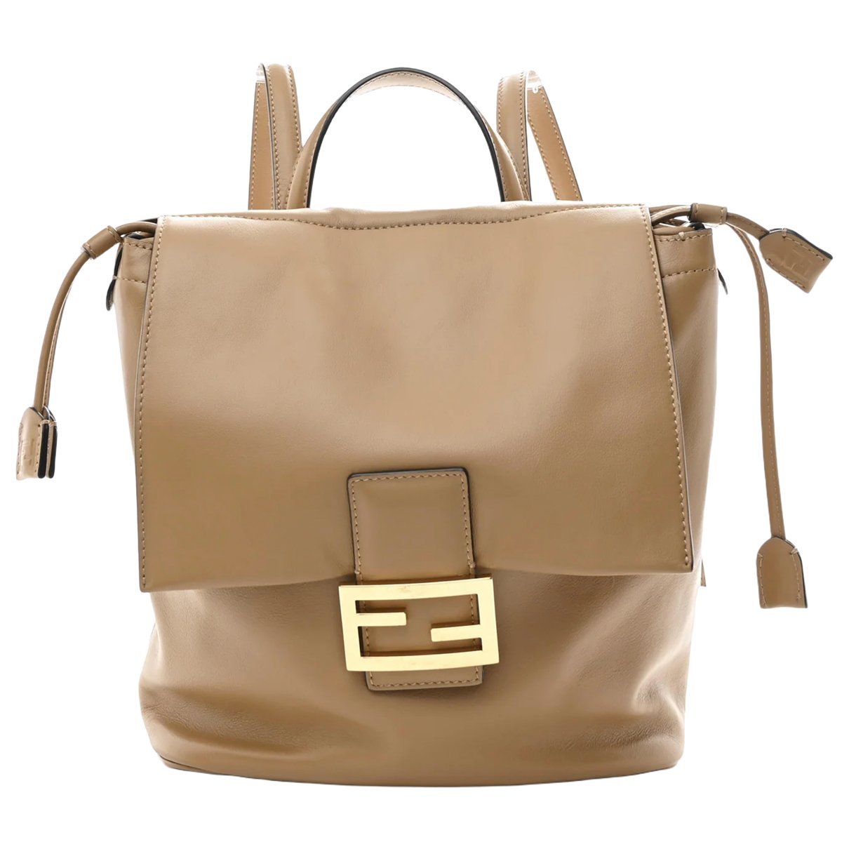 Leather backpack