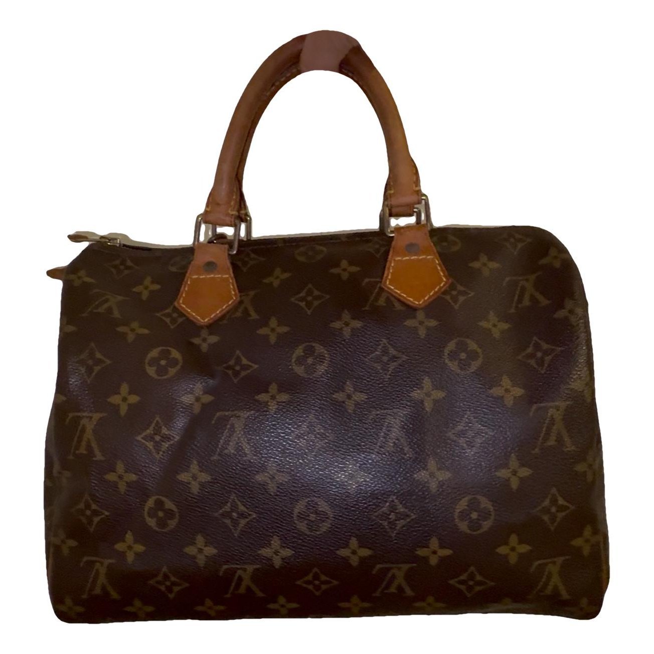 Speedy leather handbag