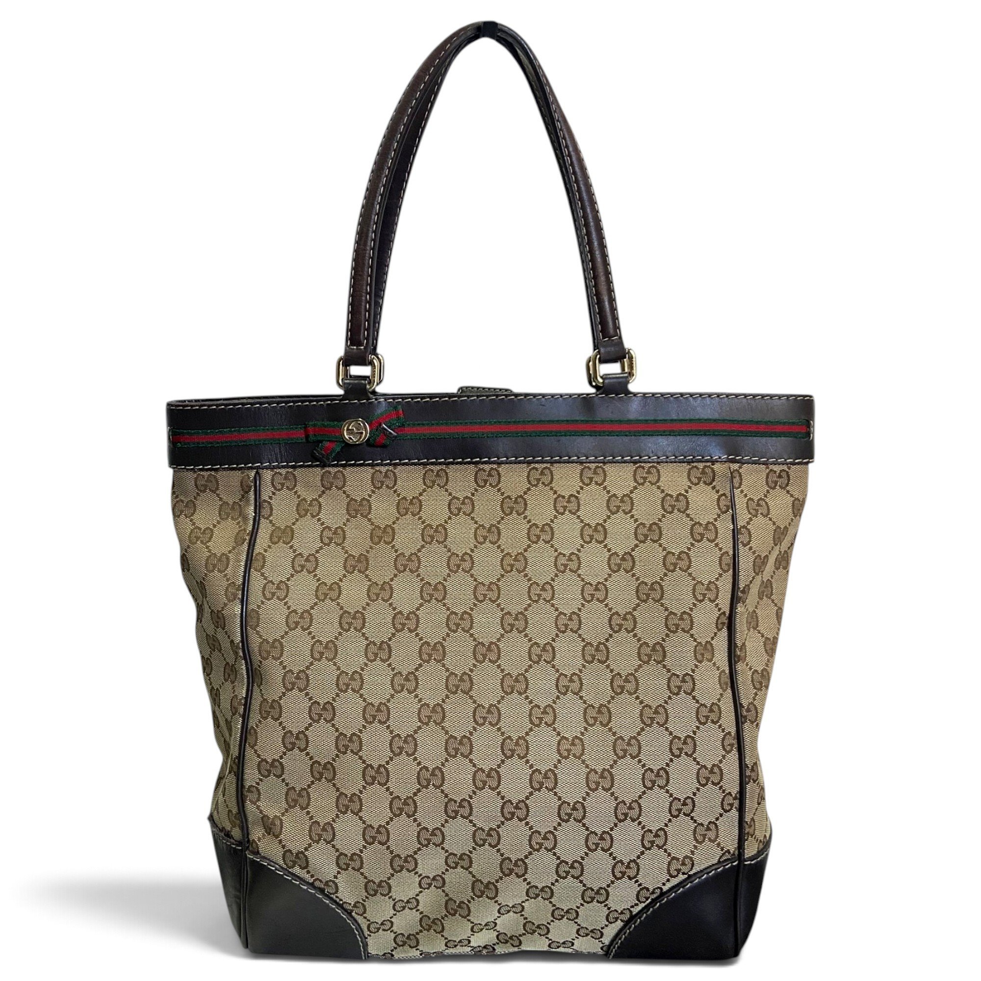 Ophidia leather tote