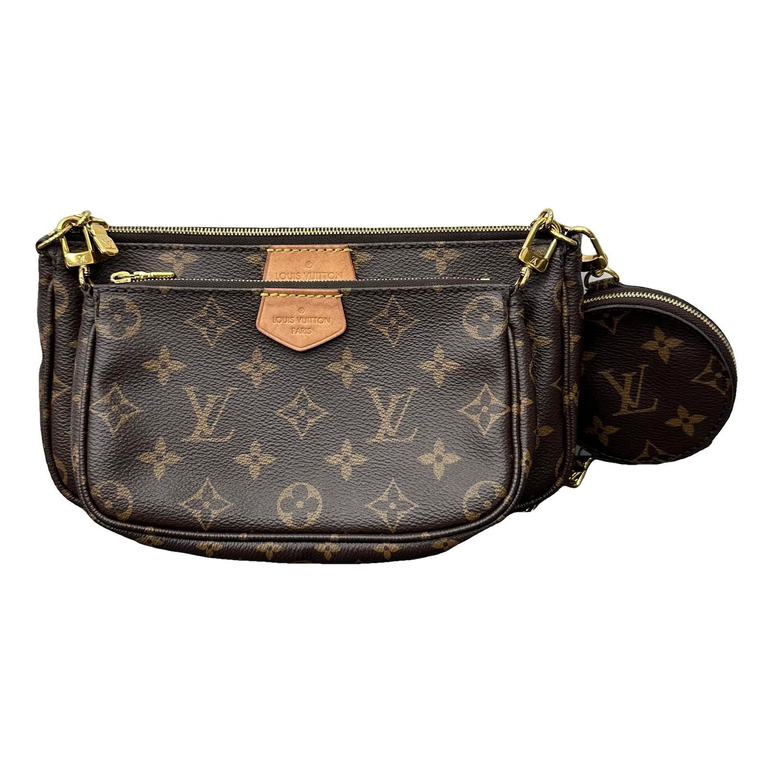Multi Pochette Accessoires leather handbag