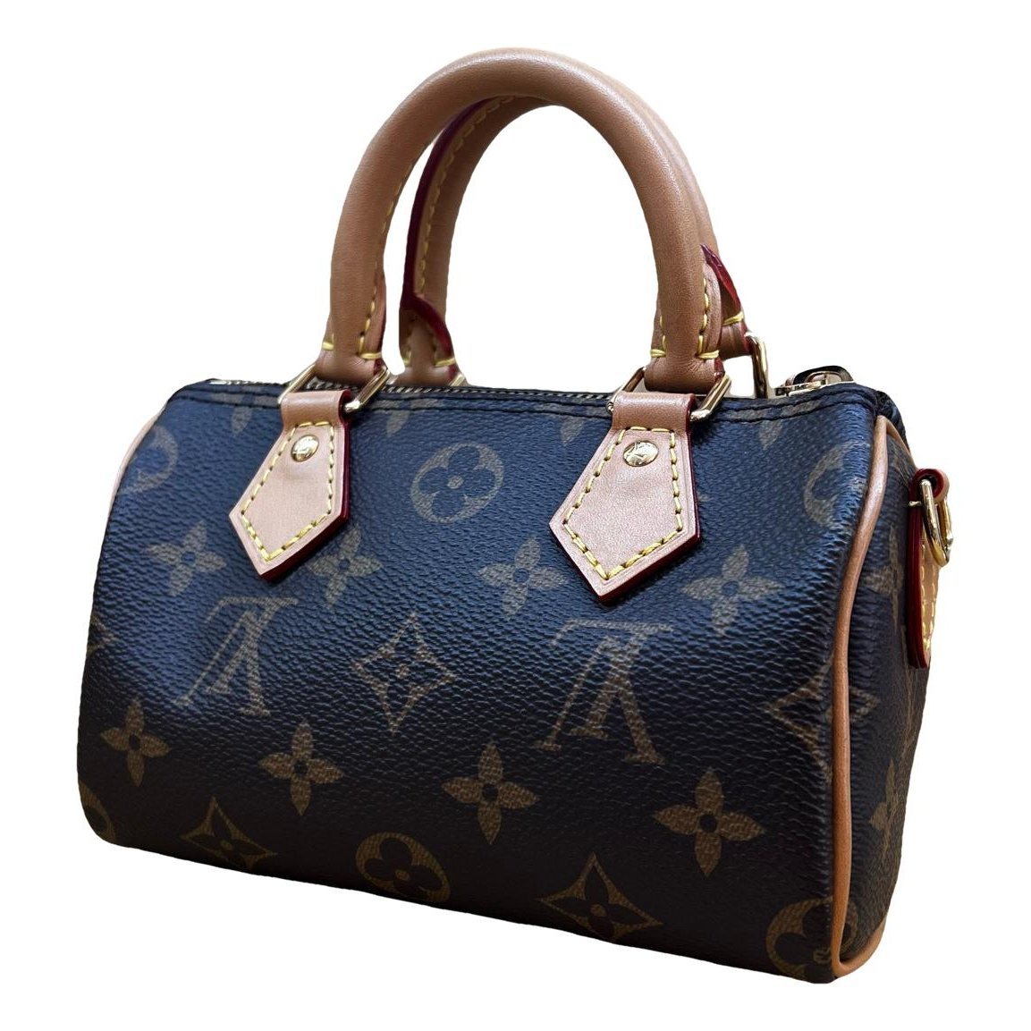 Nano Speedy / Mini HL leather tote
