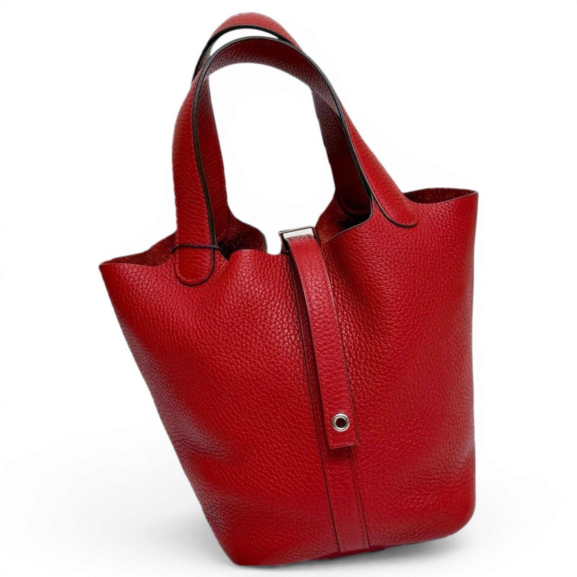 Picotin leather handbag