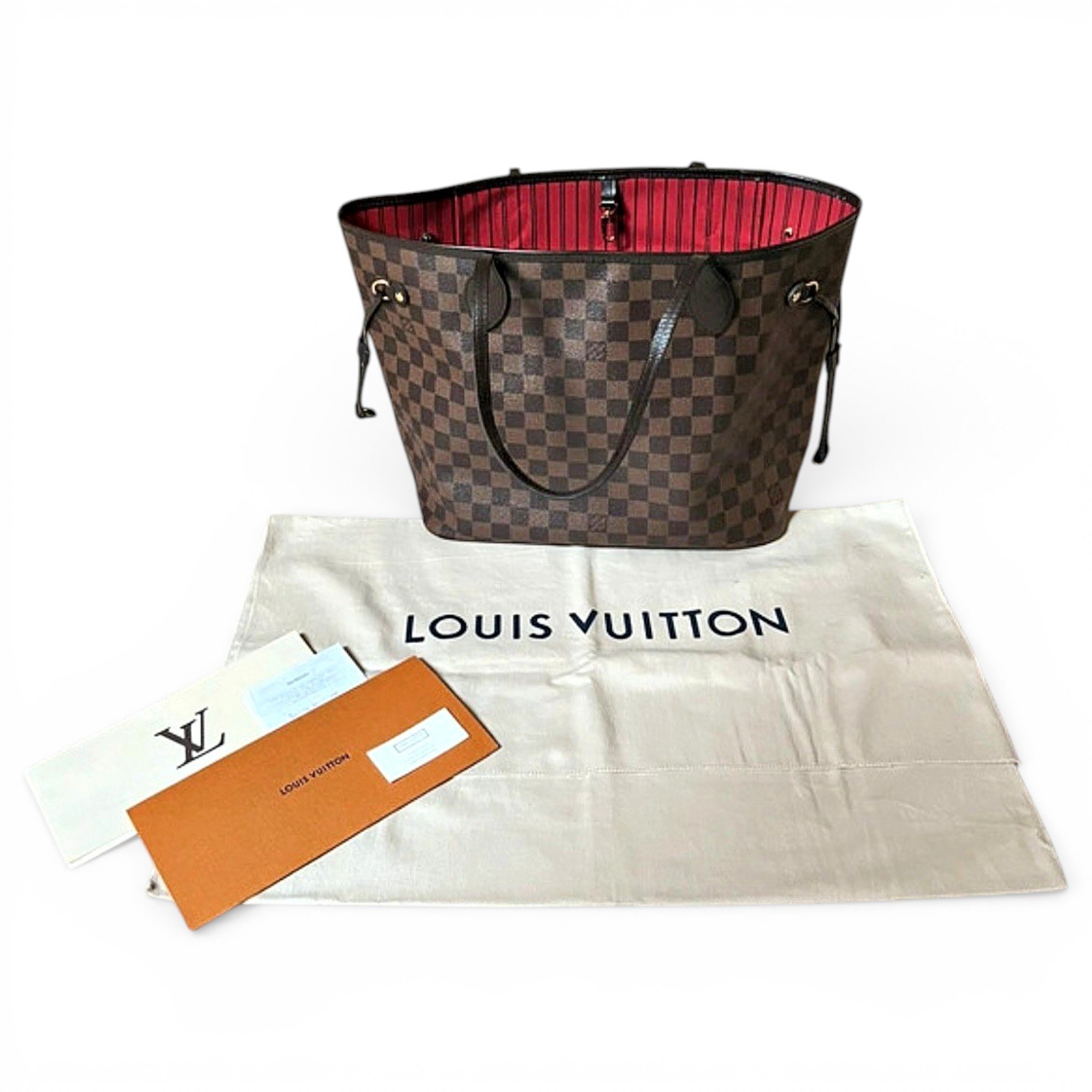 Neverfull leather tote