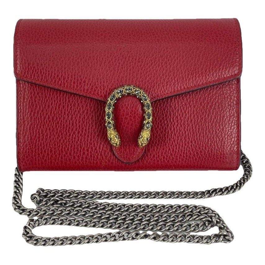 Dionysus Chain Wallet leather handbag