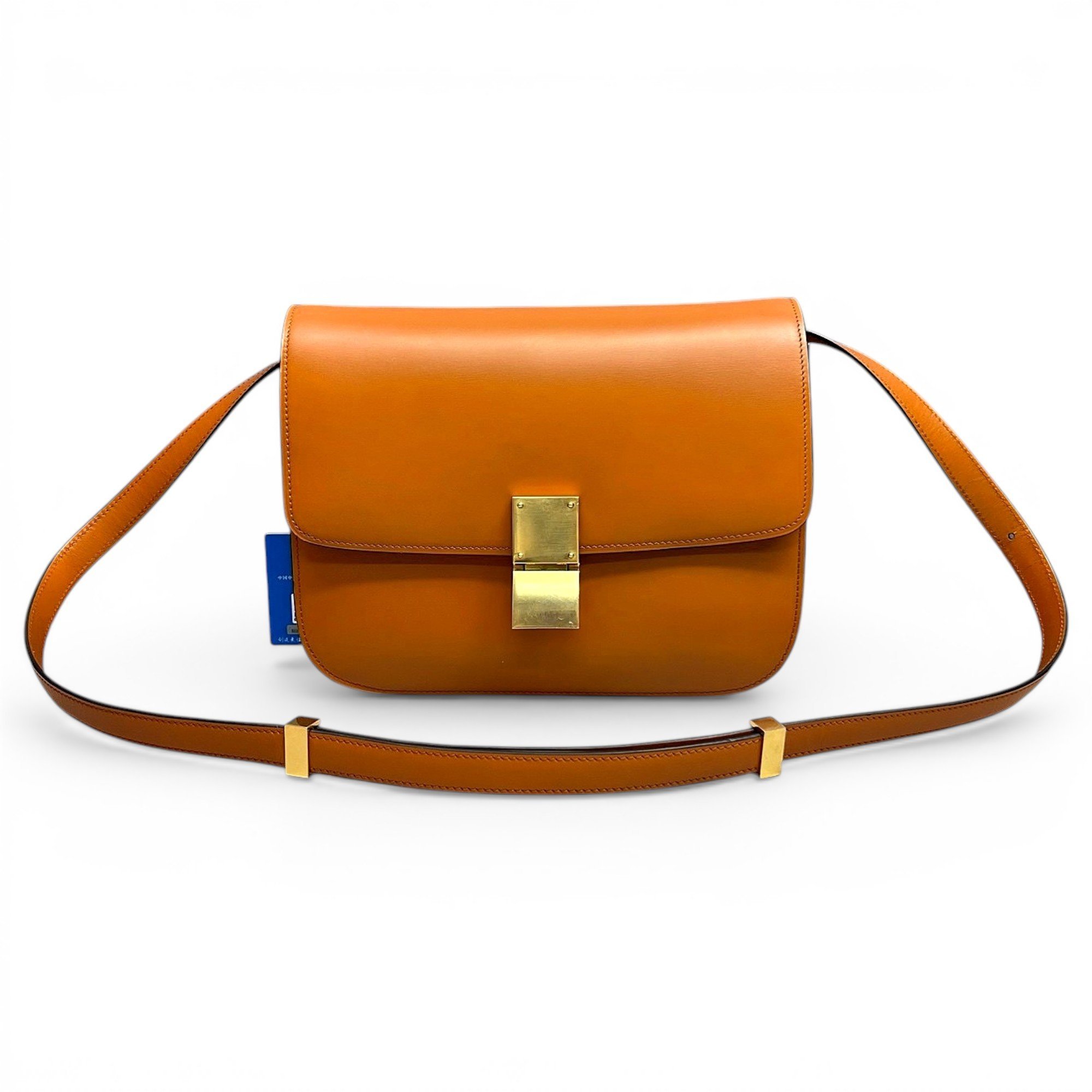 Classic leather handbag
