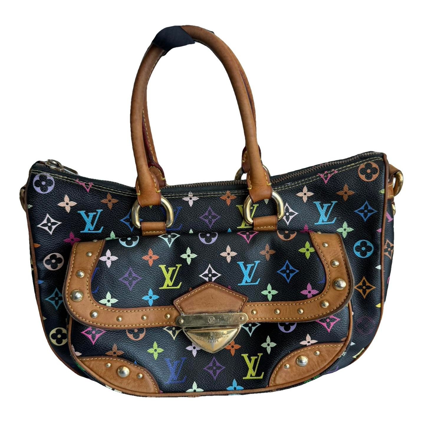 Leather tote