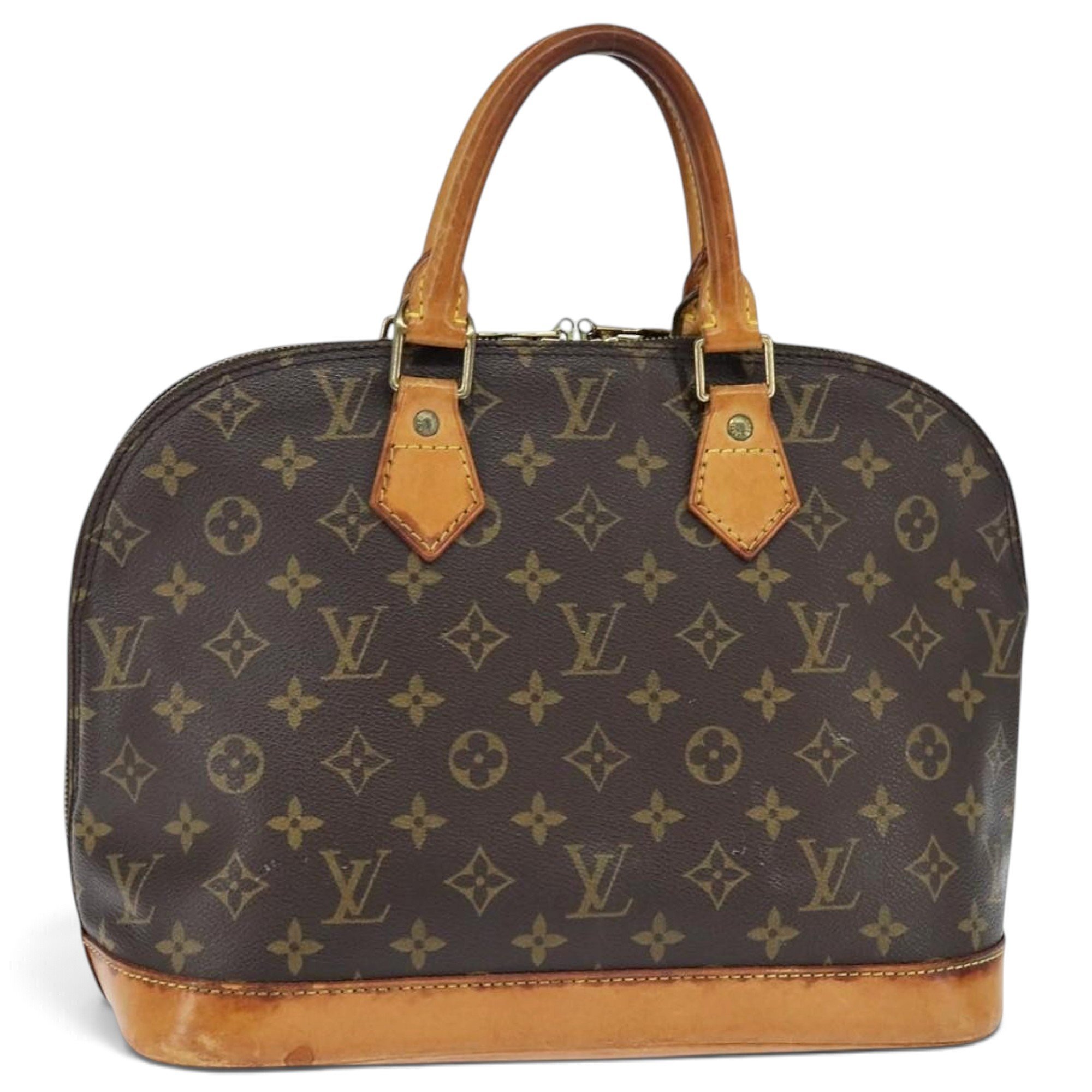 Alma leather handbag