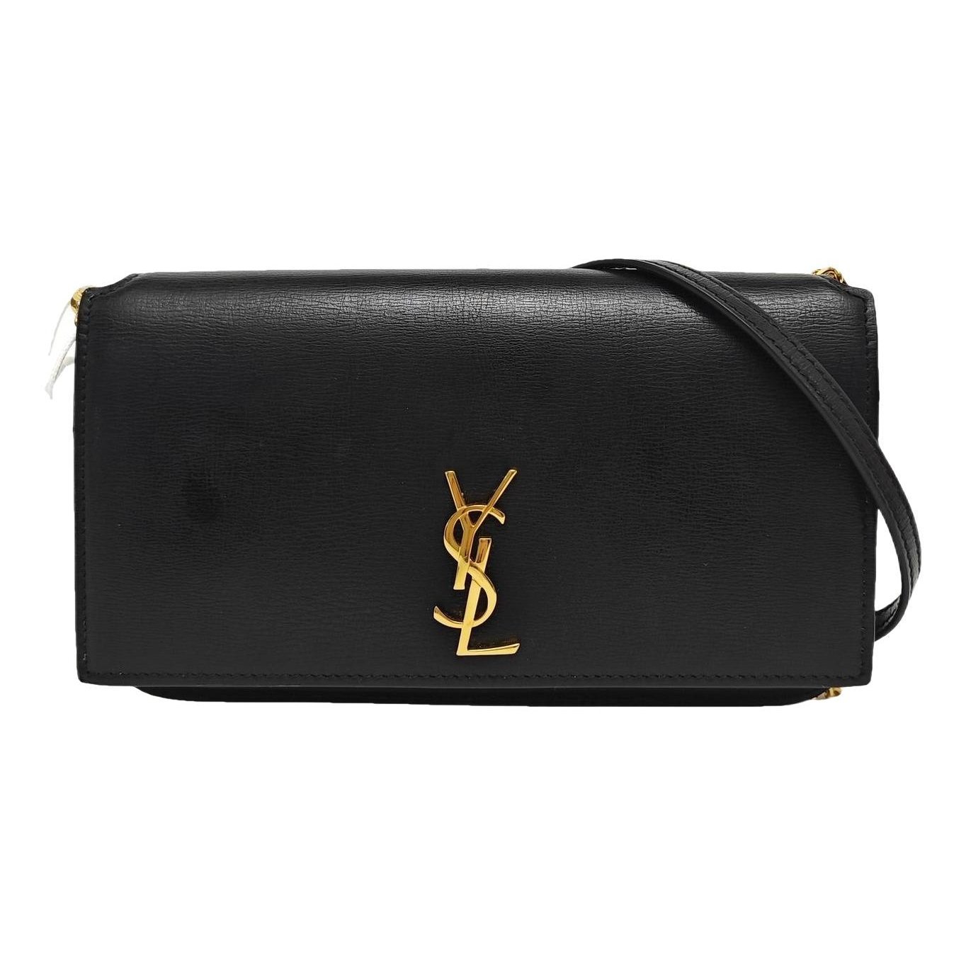 Baby monogramme leather handbag