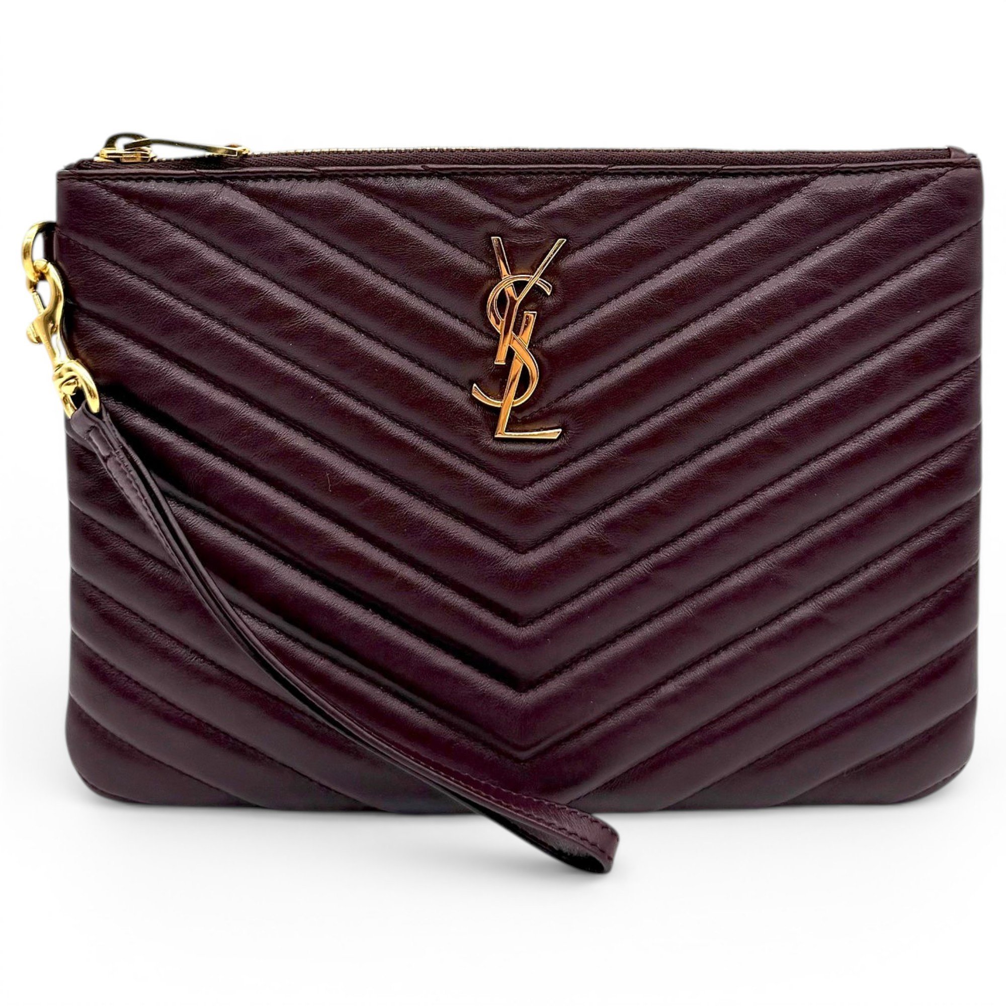 New Jolie leather clutch bag