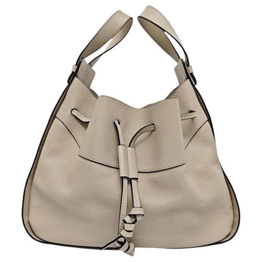 Hammock leather handbag