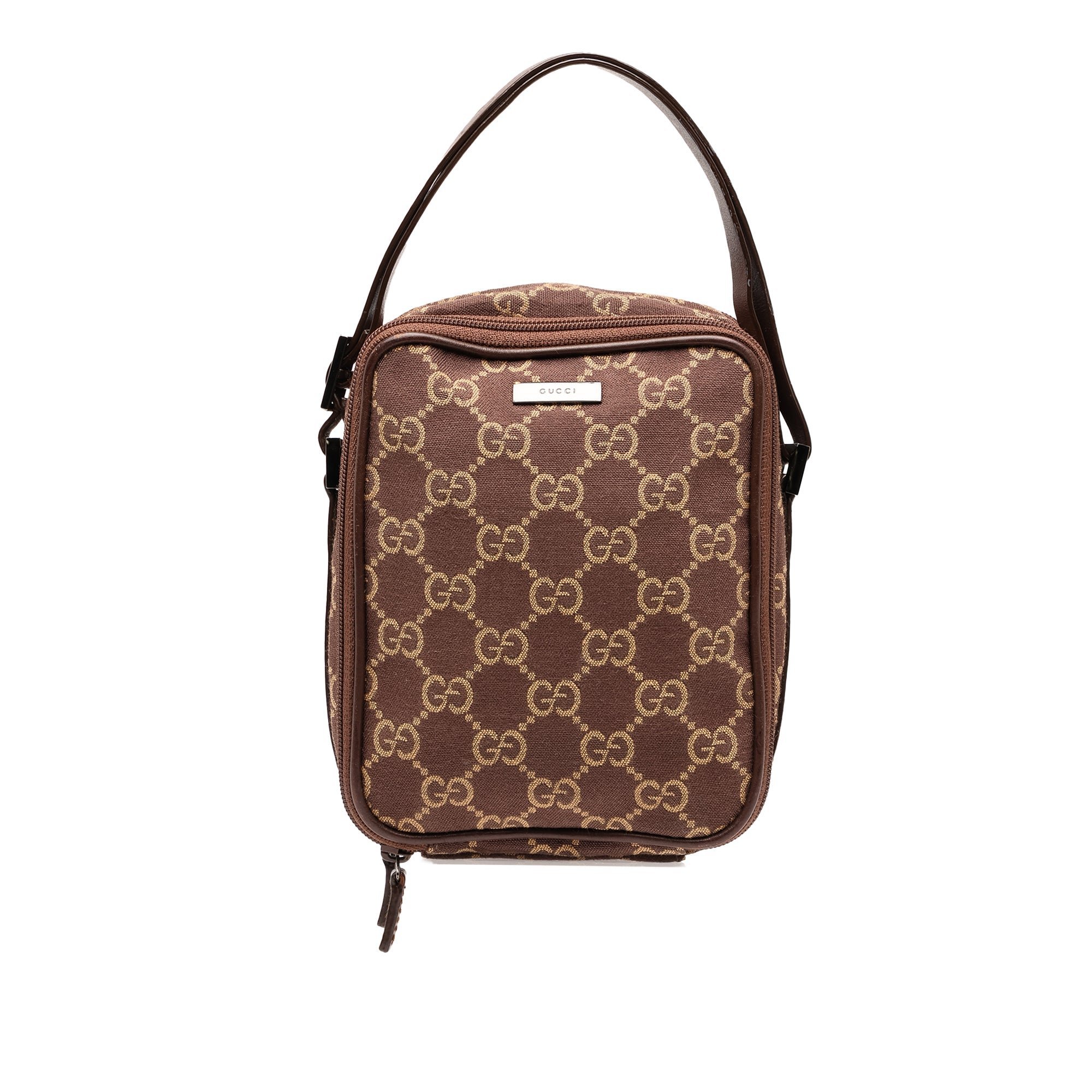 Gucci B leather bag