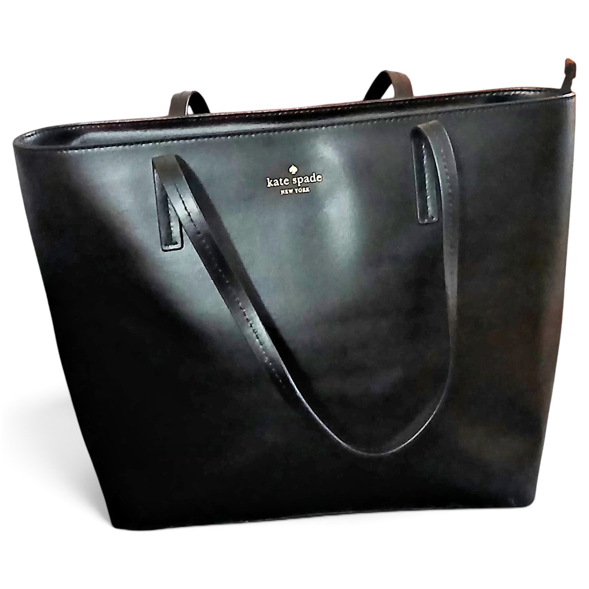 Leather tote