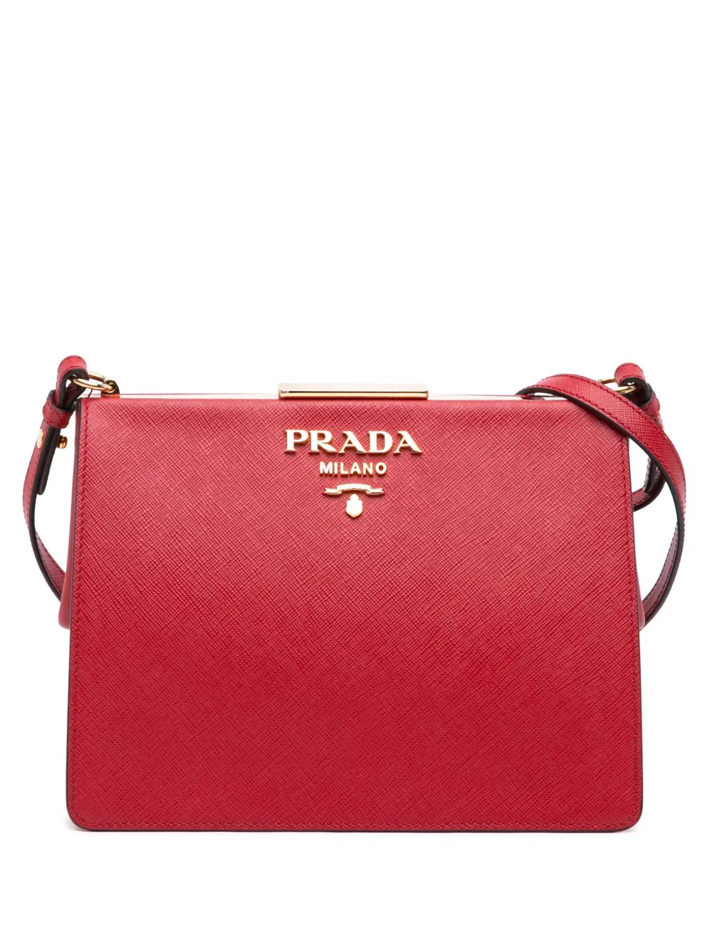 2017-2019 Saffiano and City Calf Light Frame crossbody bag