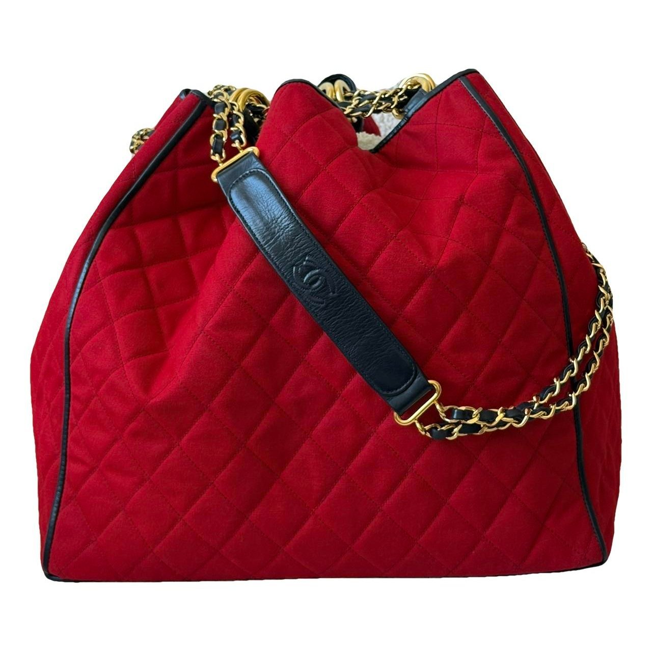 Leather tote