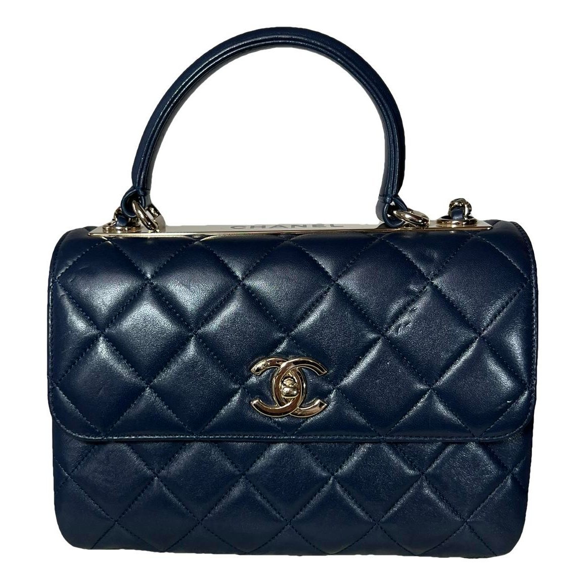 Coco Handle leather handbag