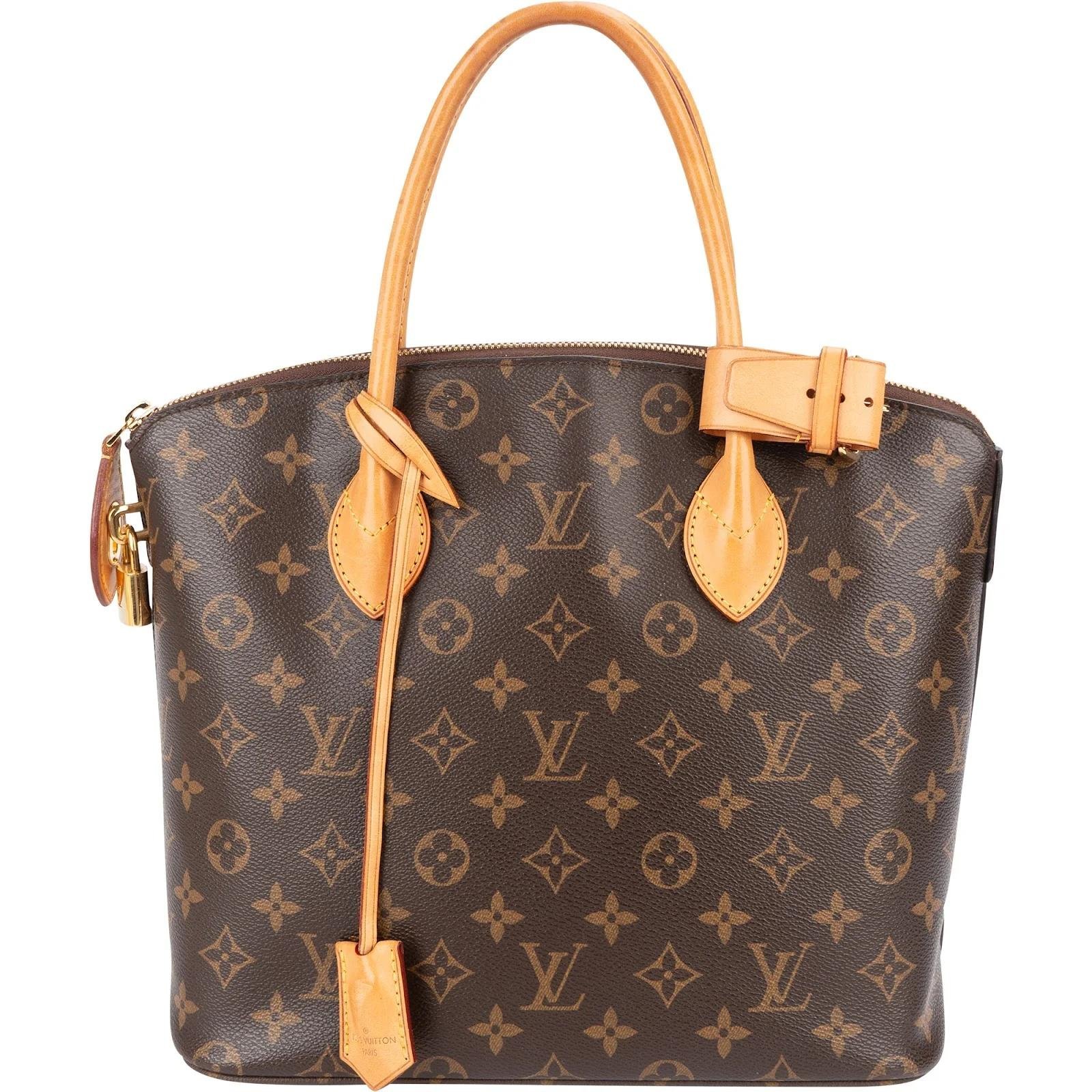 Lockit leather handbag