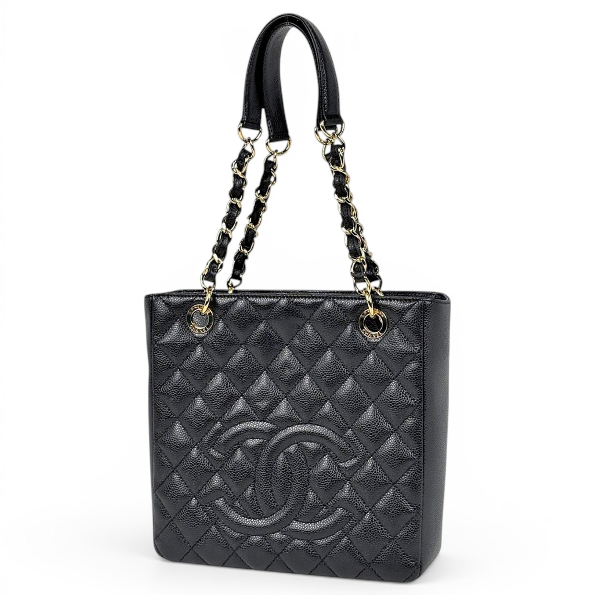 Petite Shopping Tote leather tote