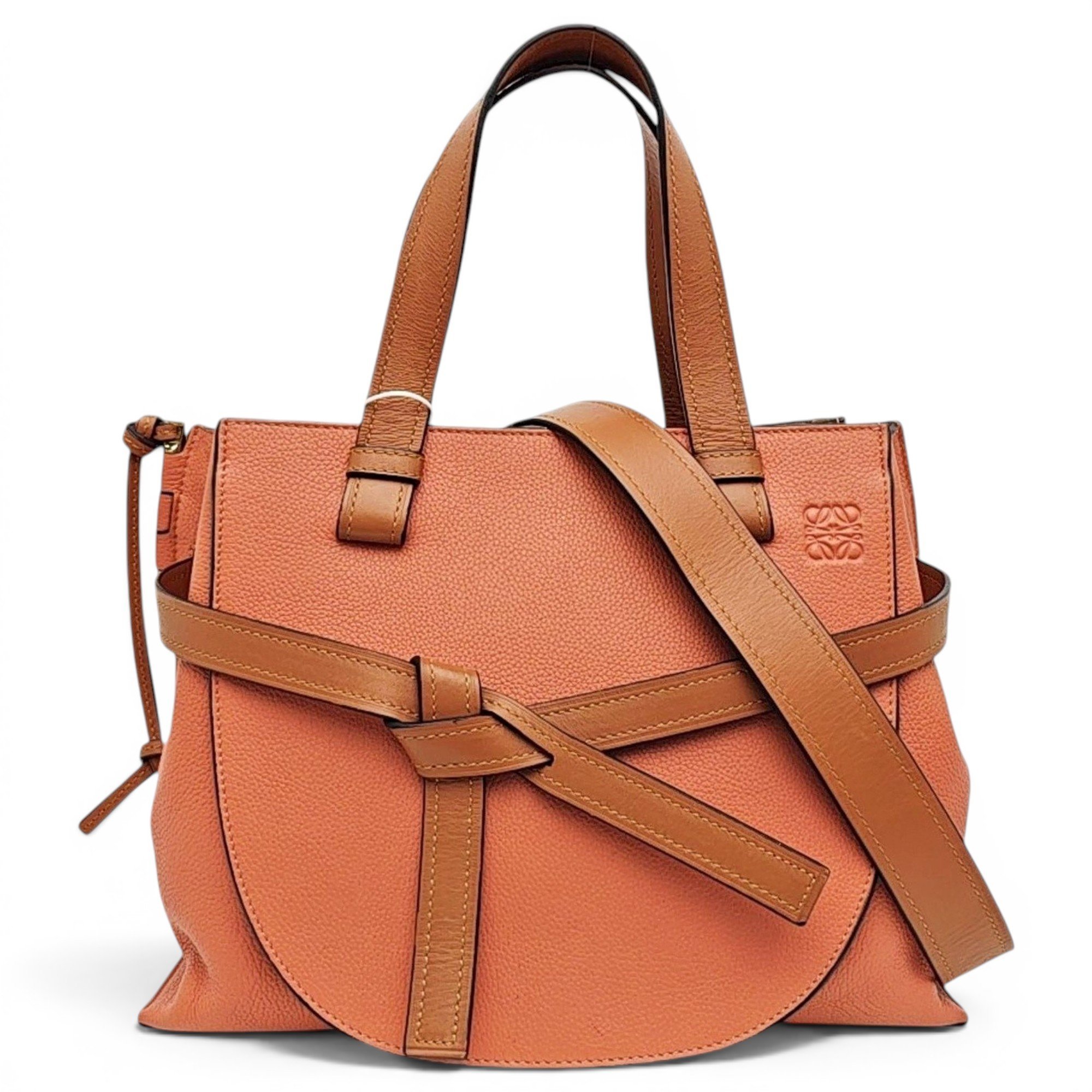 Gate leather handbag