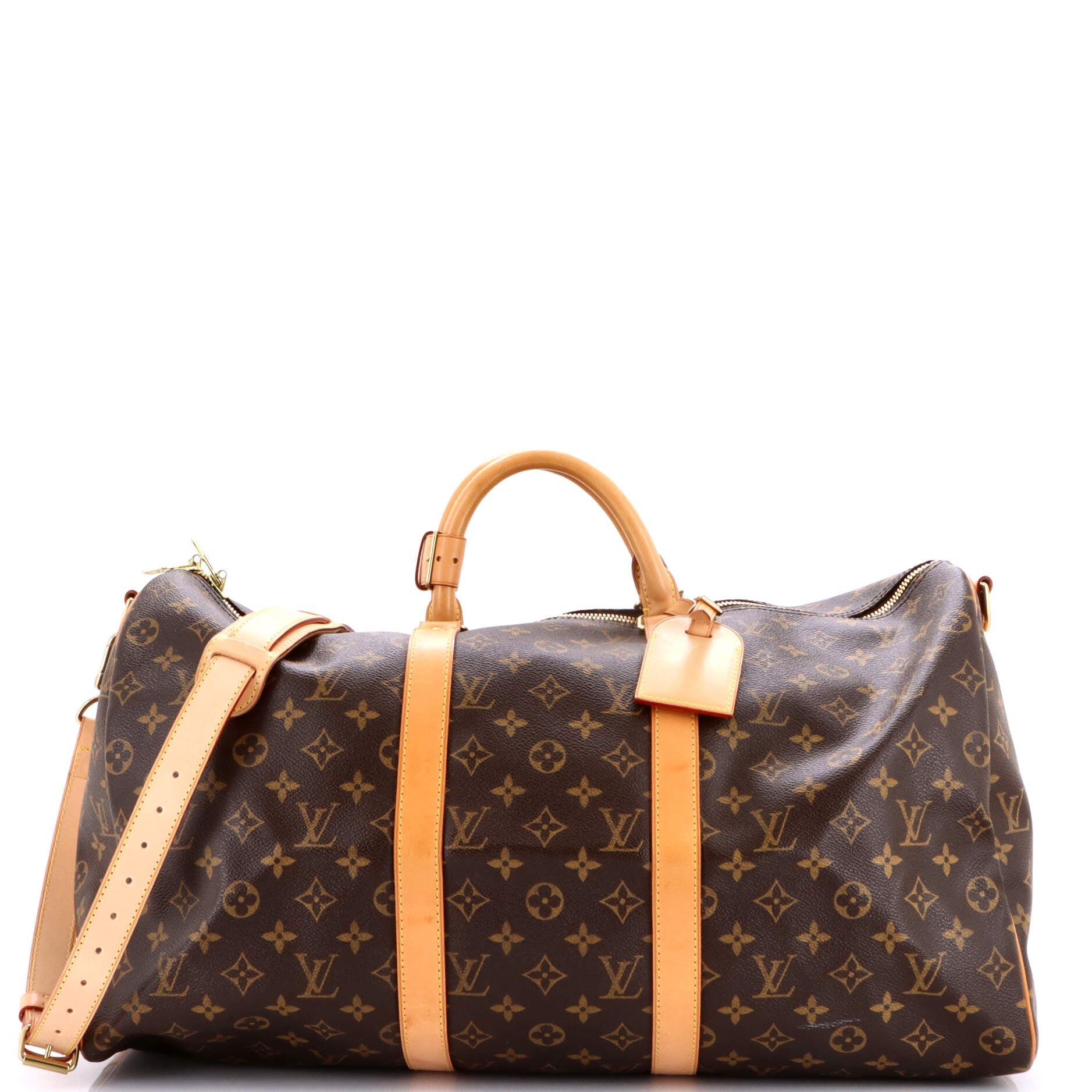 Keepall Bandouliere Bag Monogram Canvas 50