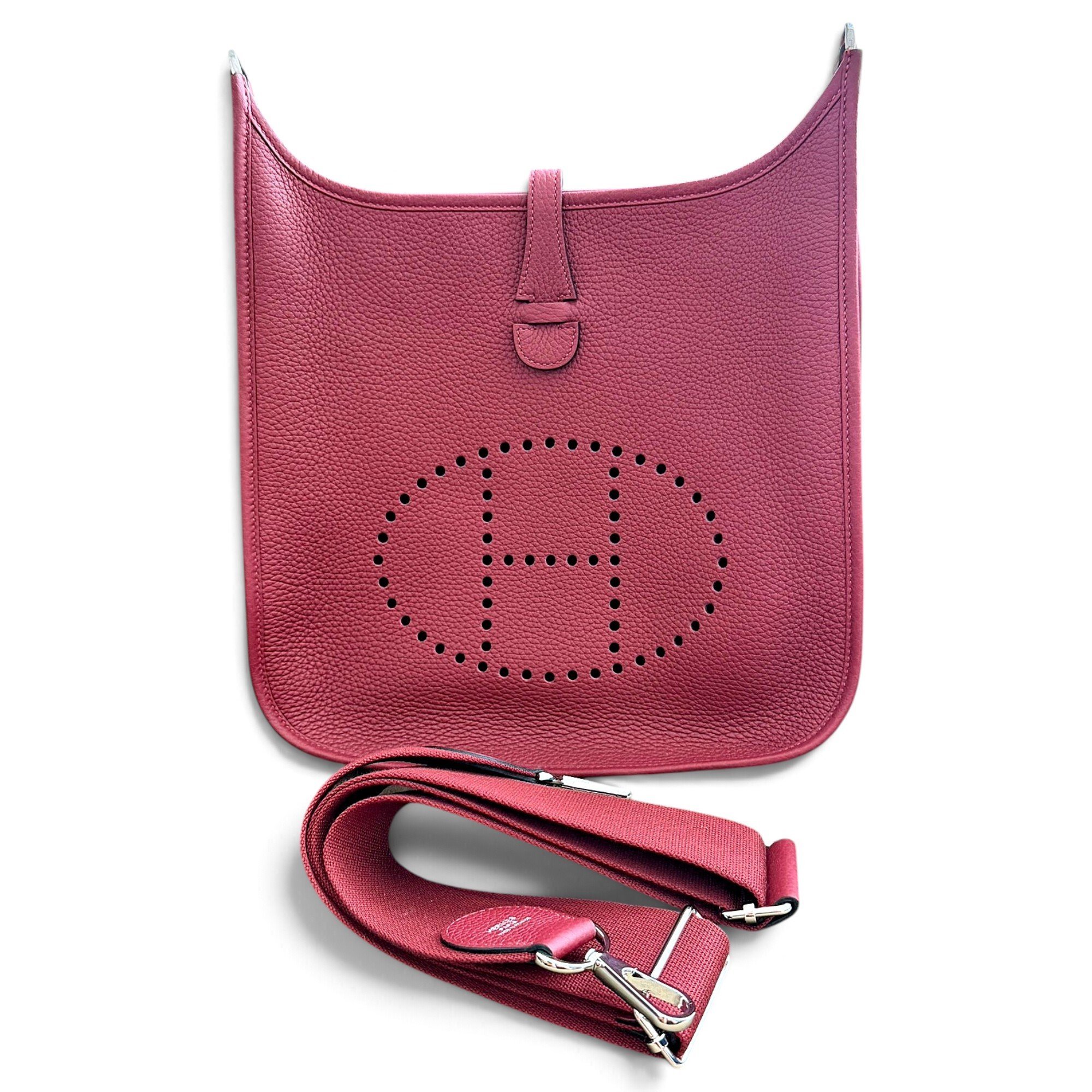 Evelyne leather crossbody bag