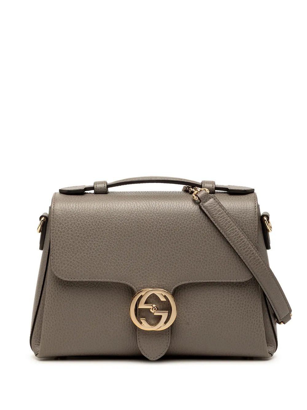 2000-2015 Small Dollar Calf Interlocking G satchel