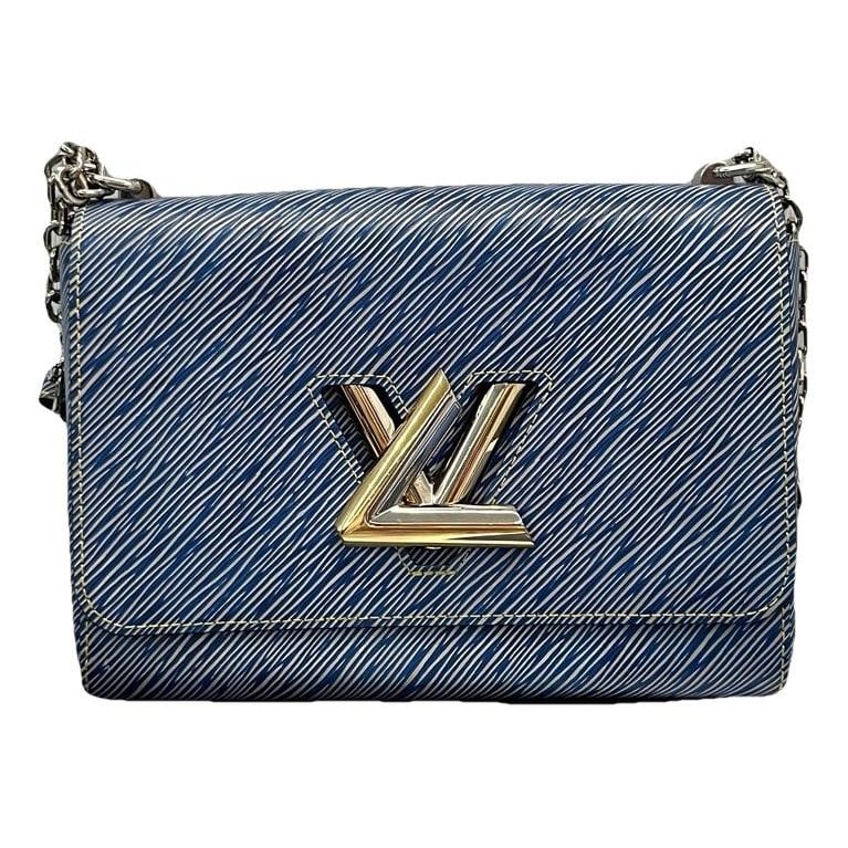 Twist leather handbag
