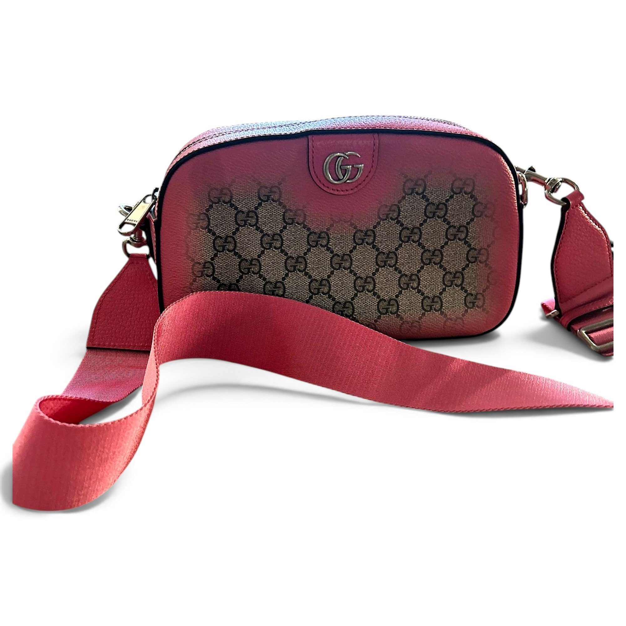 Ophidia leather crossbody bag