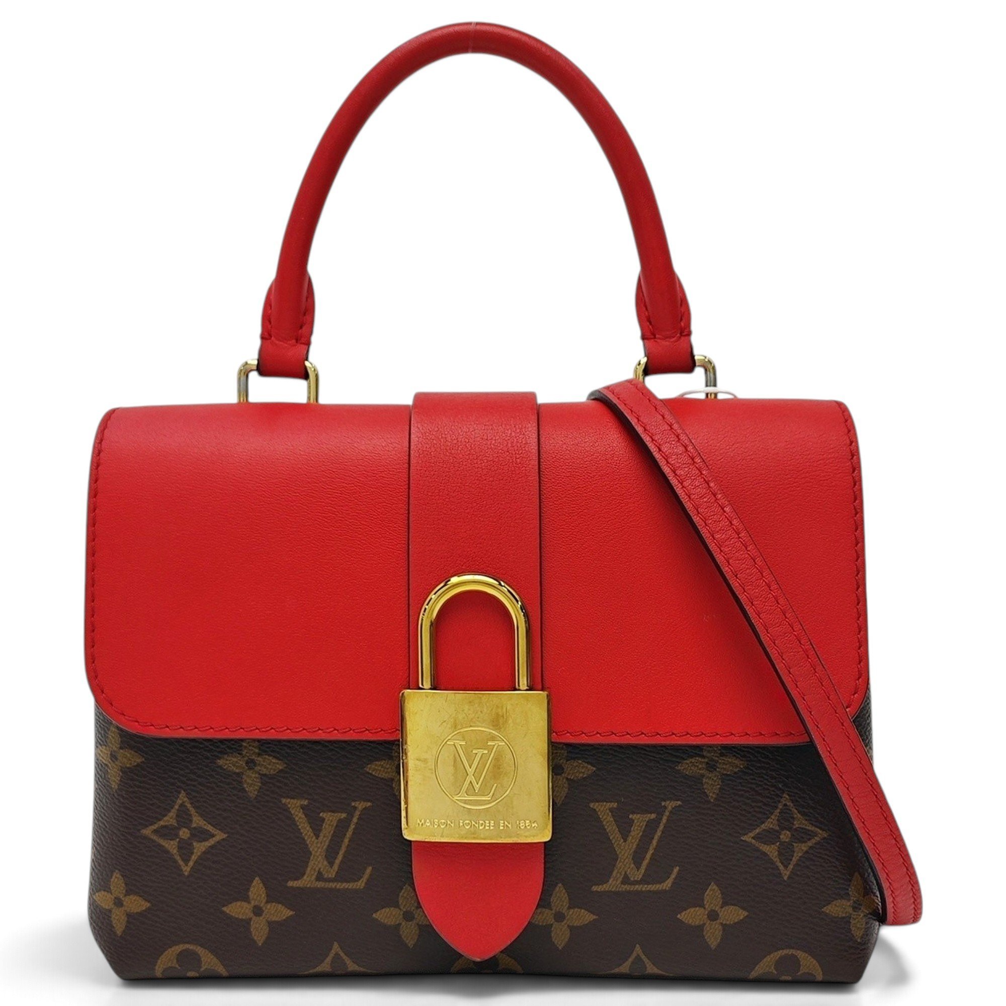 Locky BB leather handbag