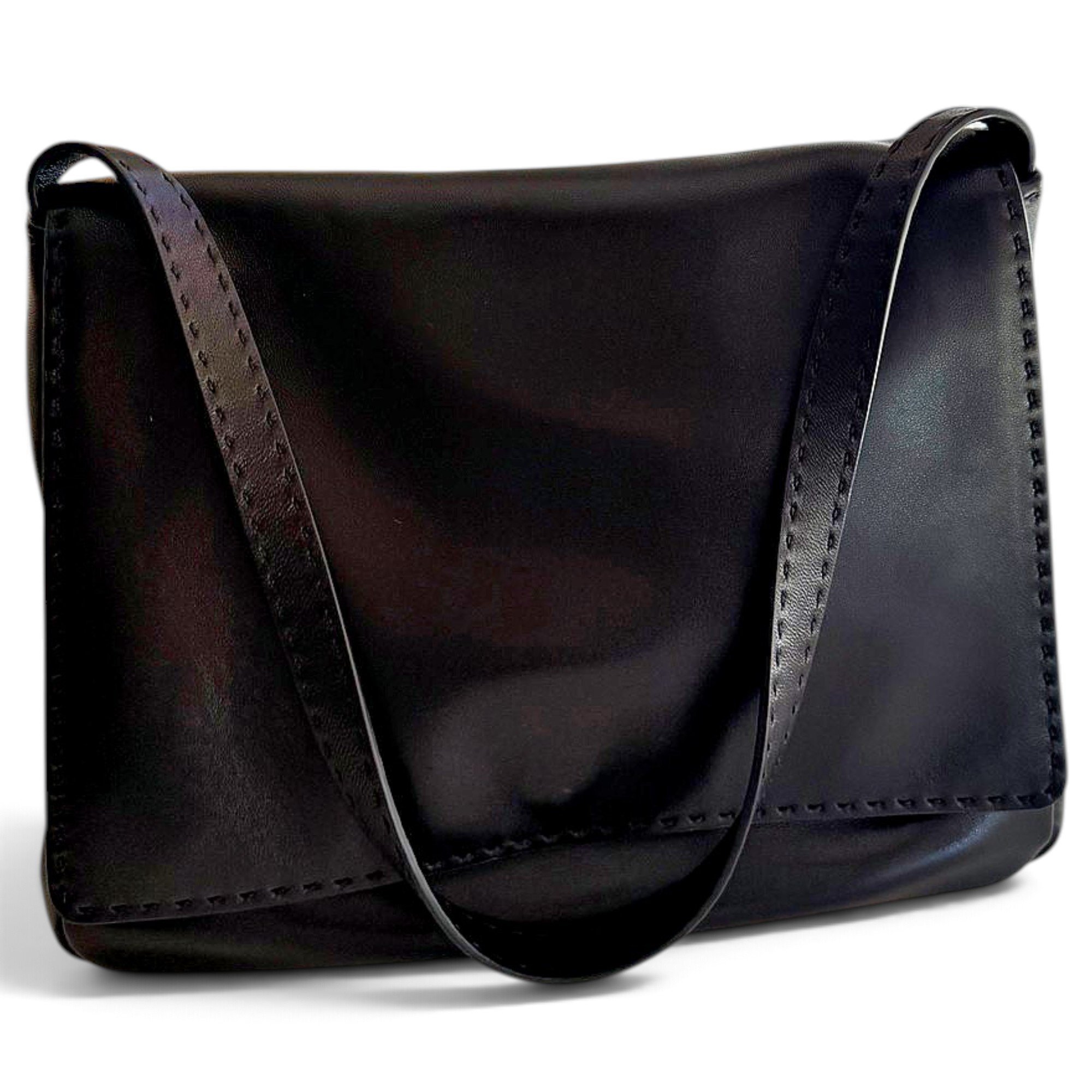Leather handbag