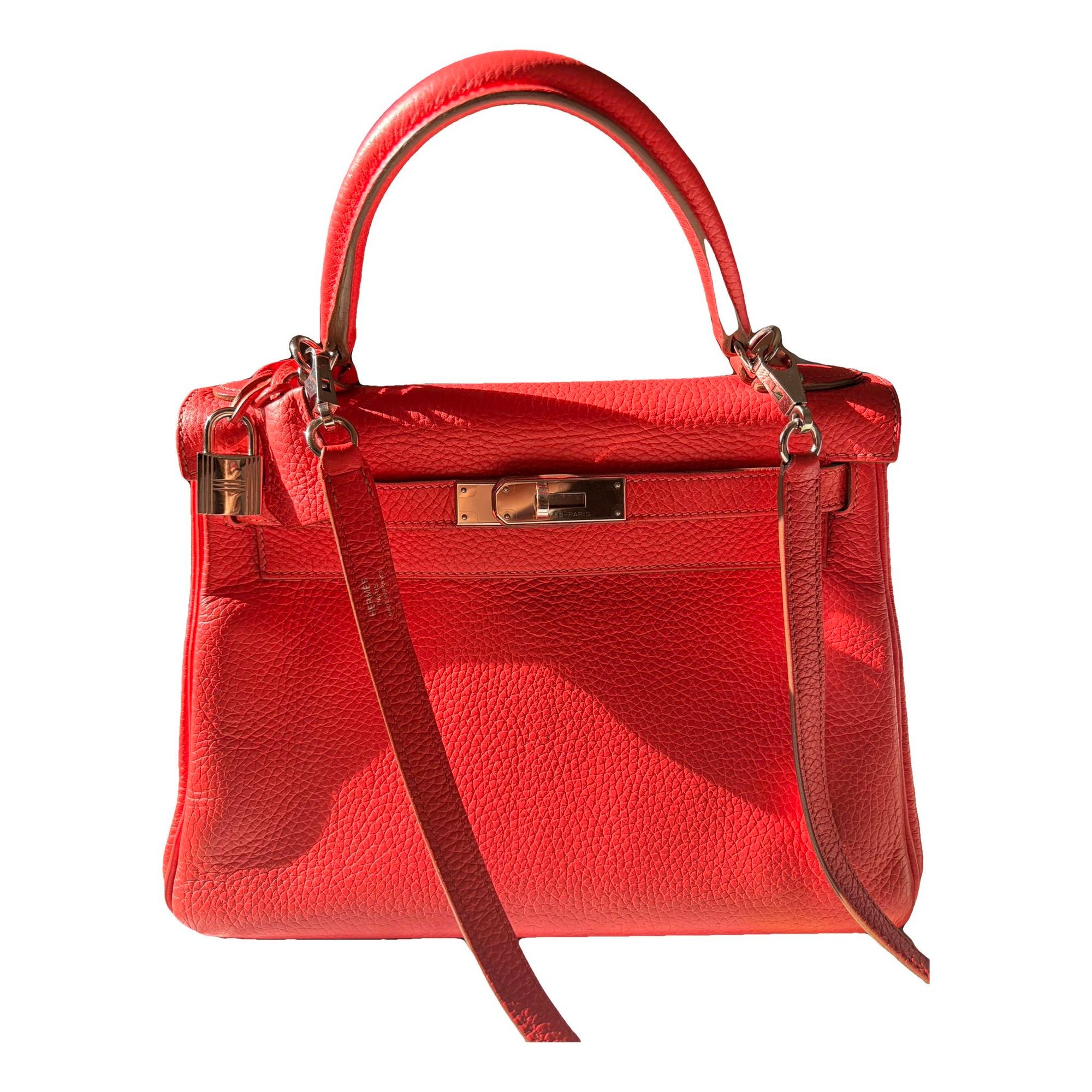 Kelly 28 leather handbag