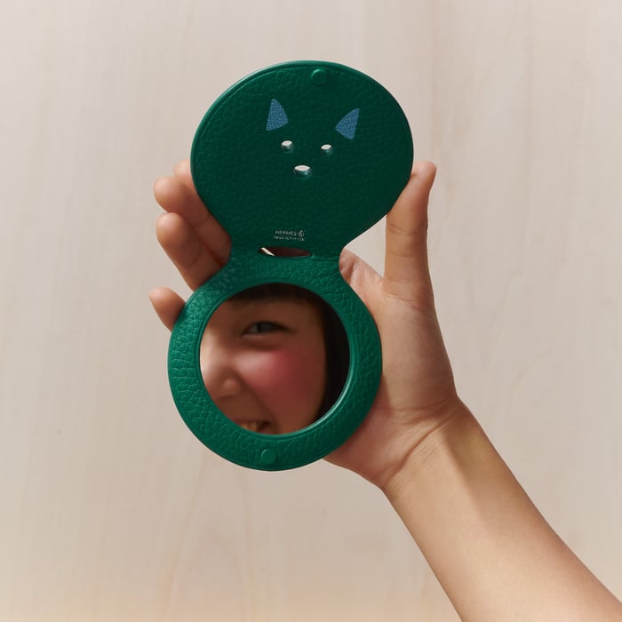 Cold Colors Compact Mirror