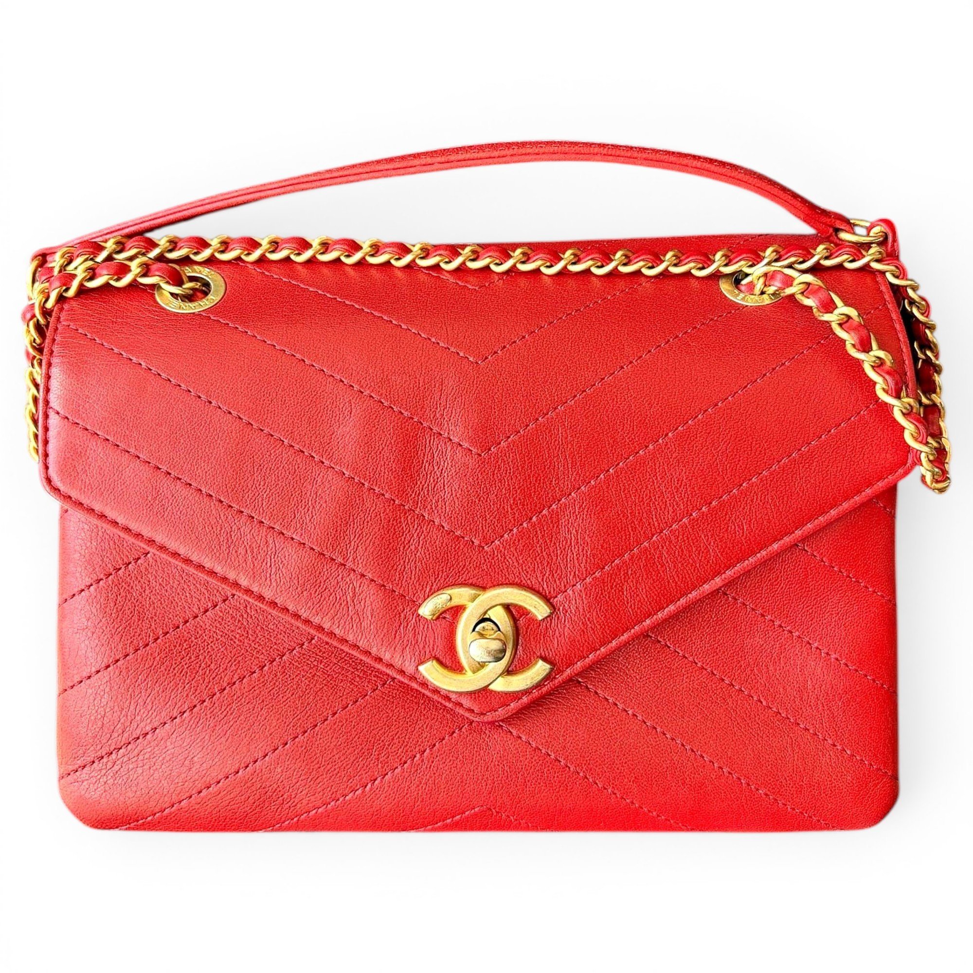Leather handbag