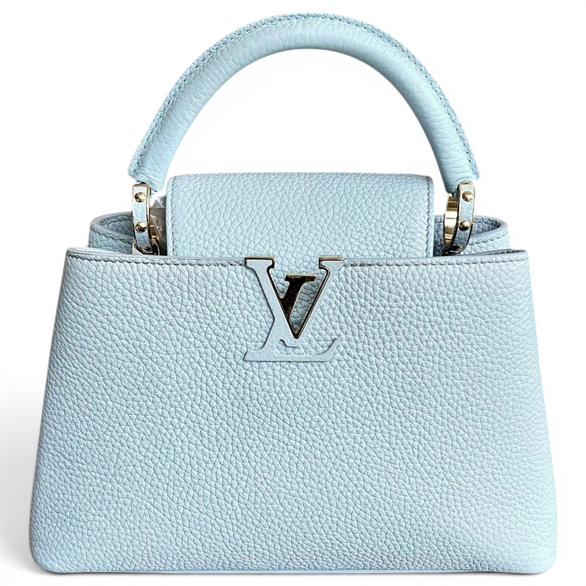 Capucines leather handbag
