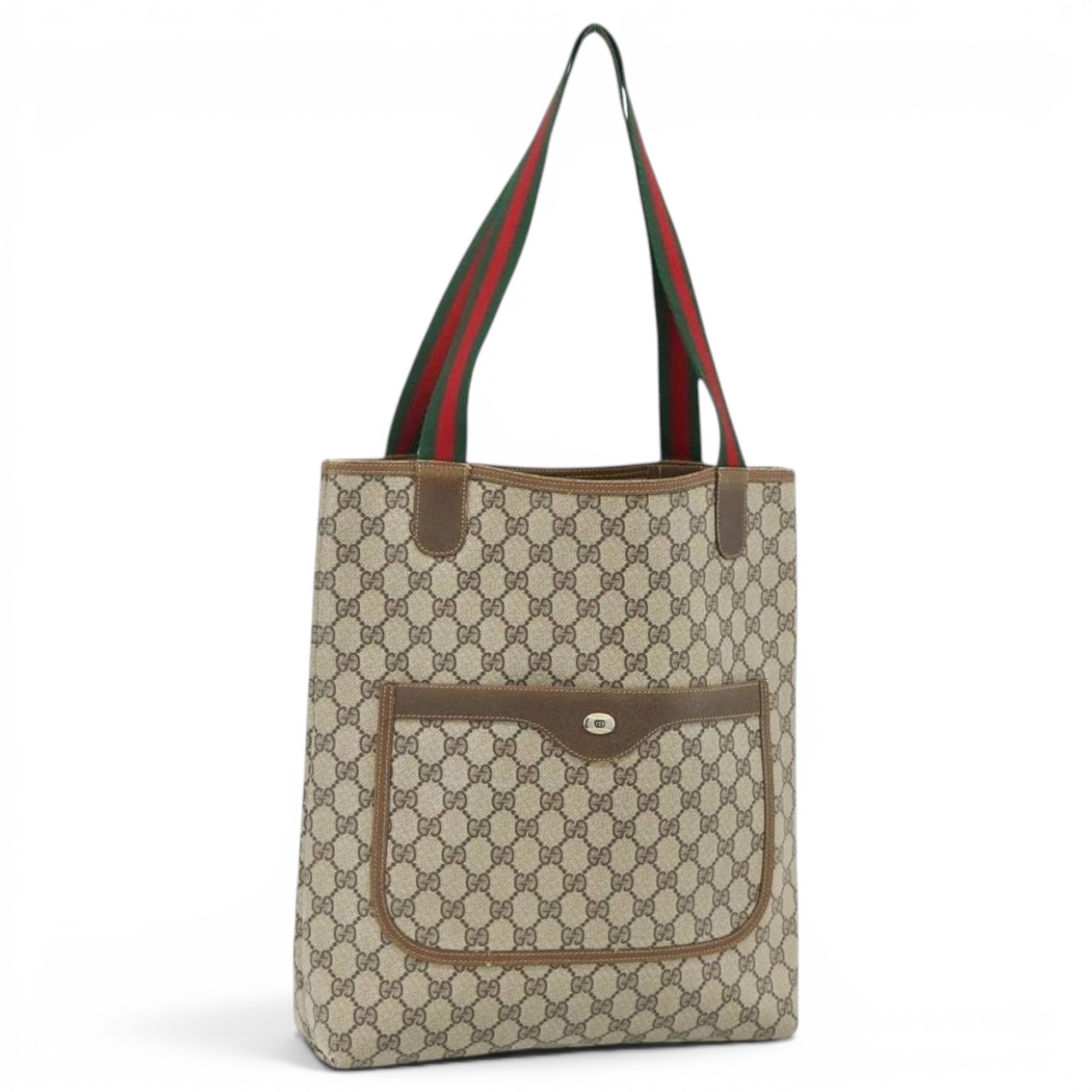 Leather tote