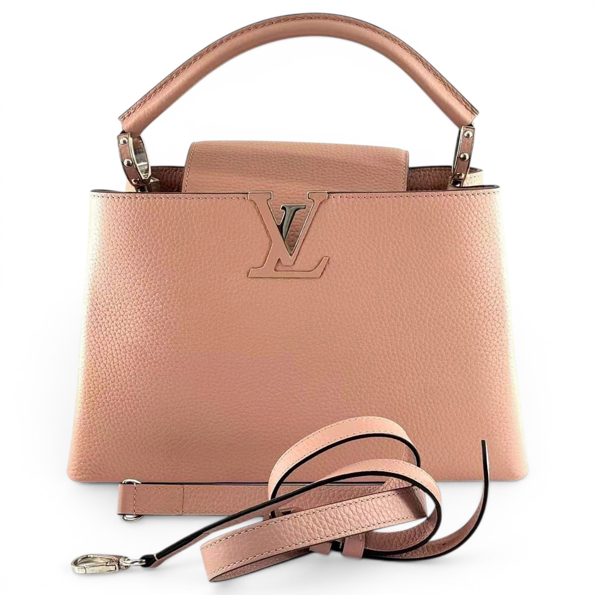 Capucines leather handbag
