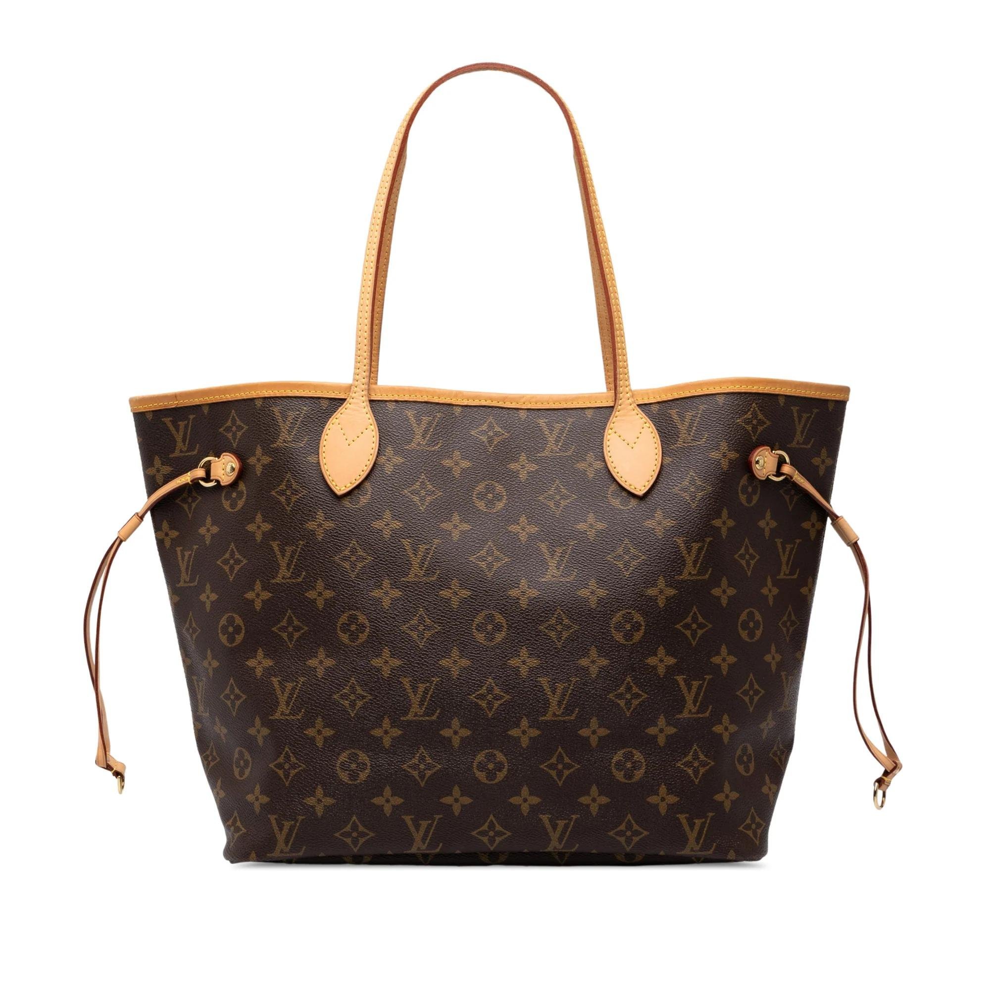 Neverfull leather handbag