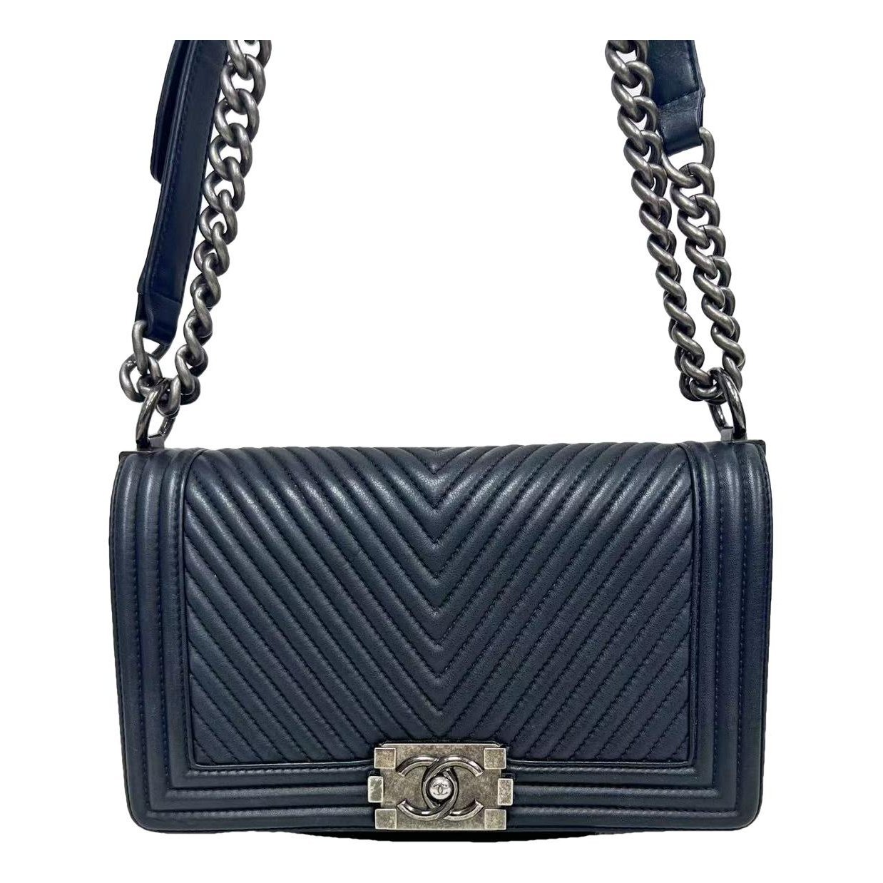 Boy leather crossbody bag