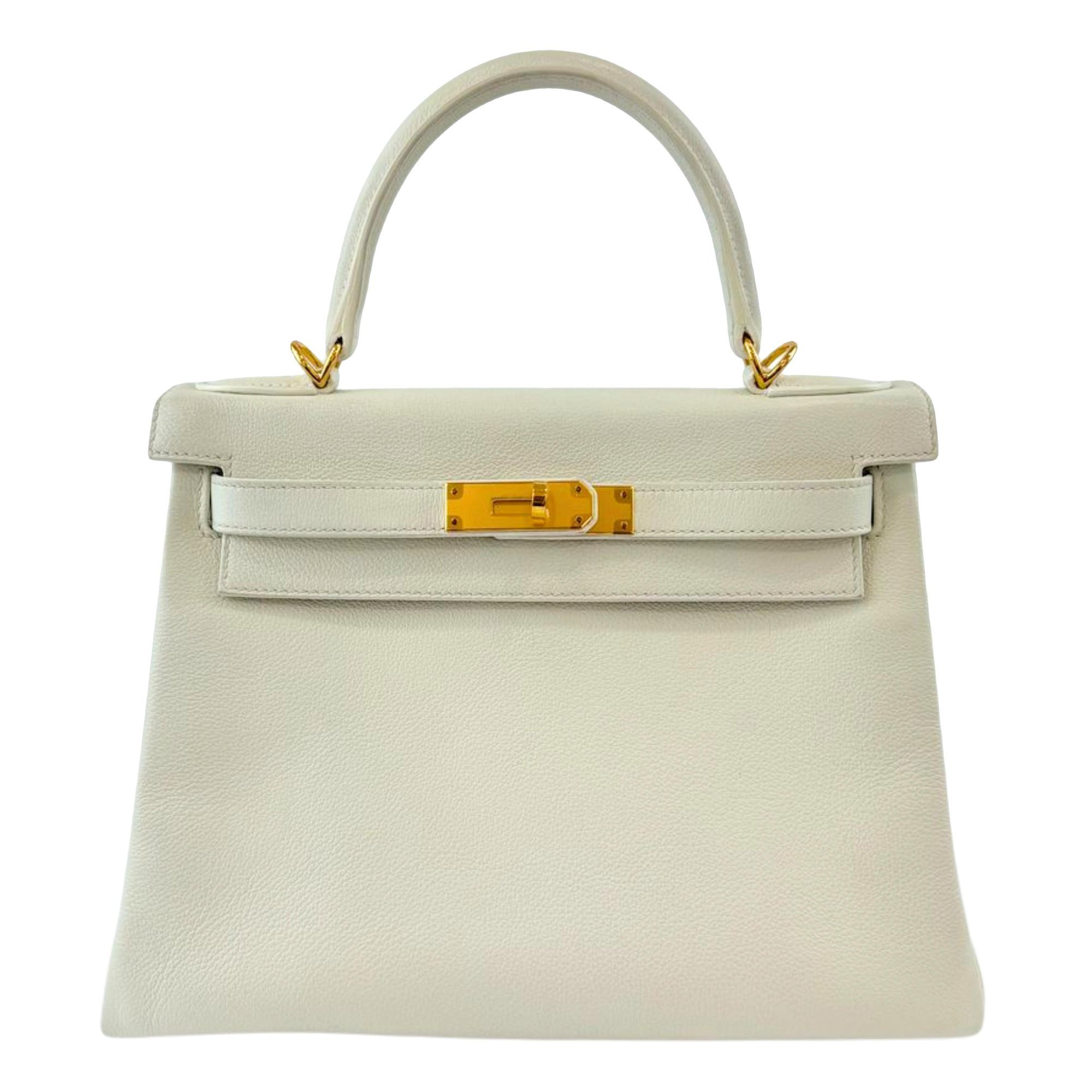 Kelly 28 leather handbag
