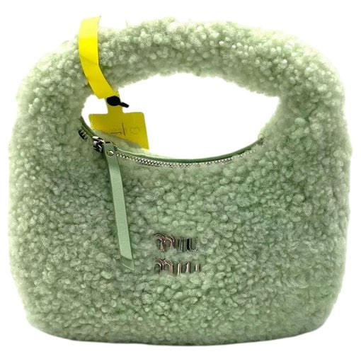 Miu Miu Faux fur handbag