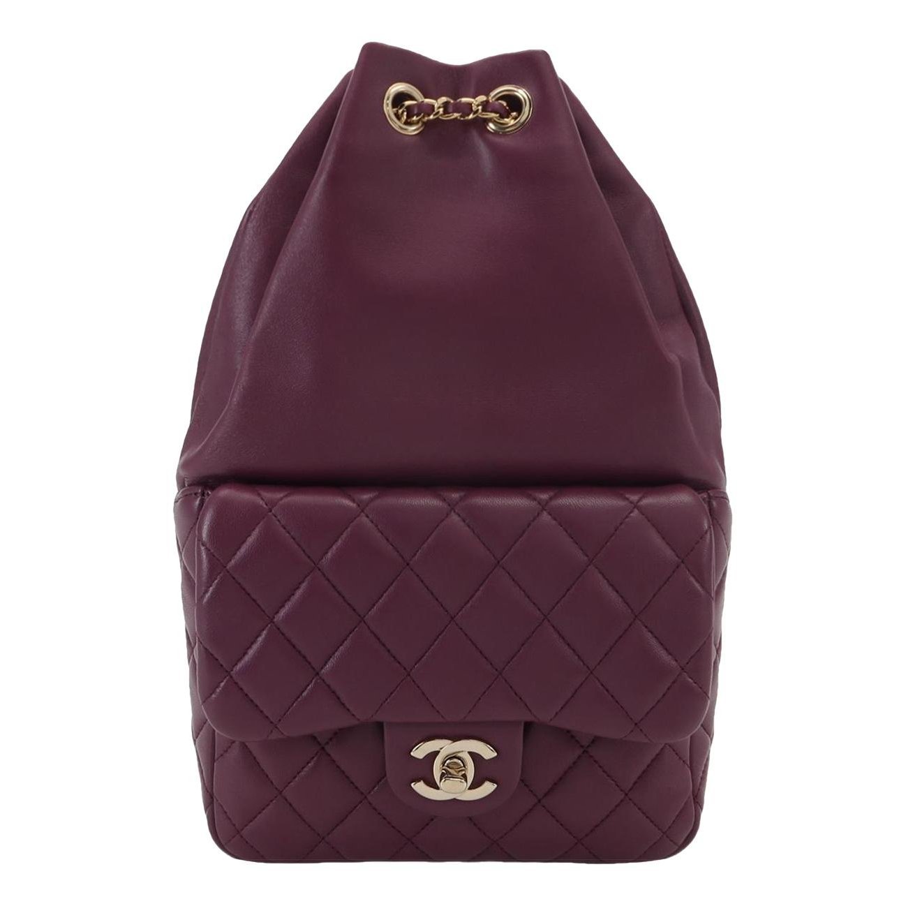 Timeless/Classique Chain leather backpack