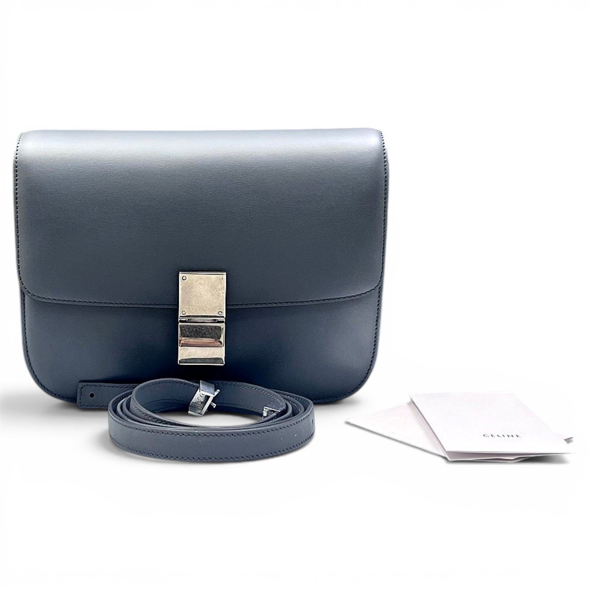 Classic leather handbag