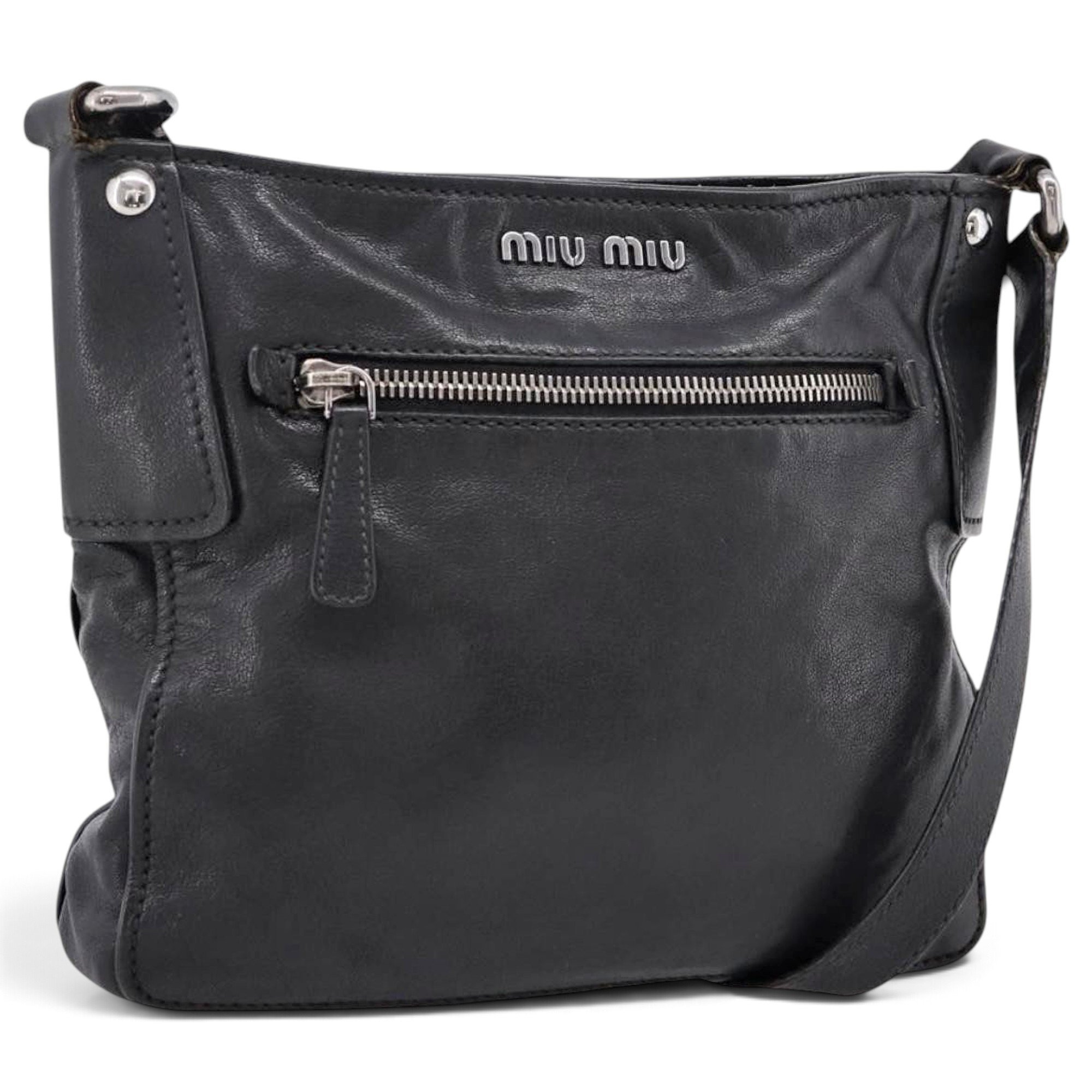 Leather handbag