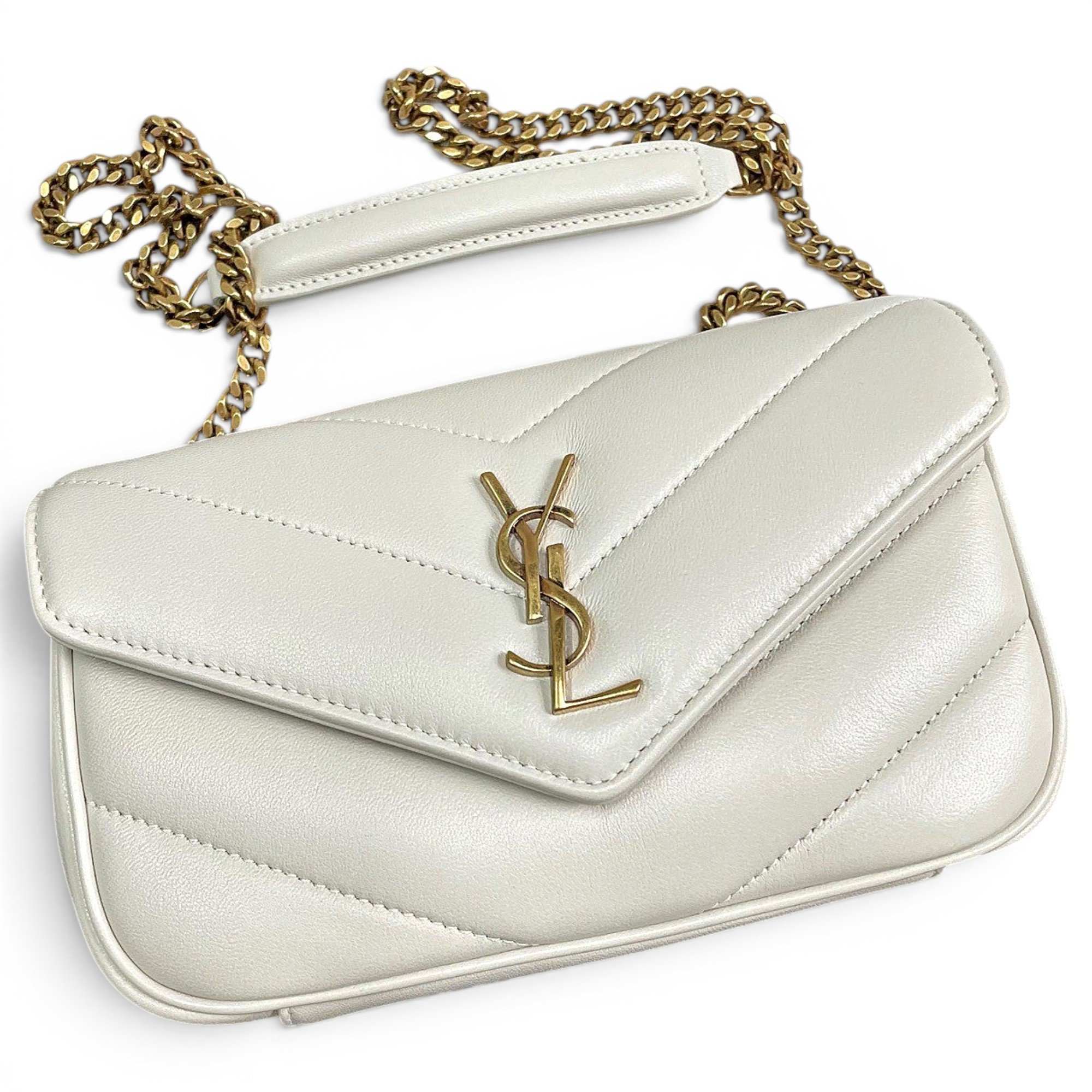 Loulou leather handbag