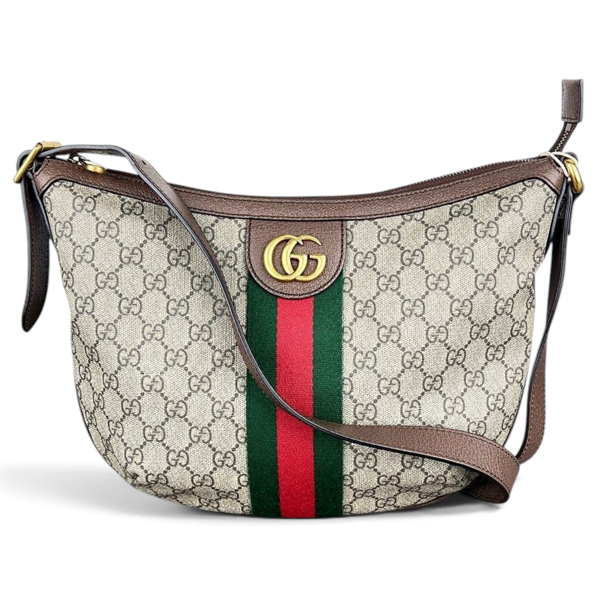 Ophidia Hobo leather handbag