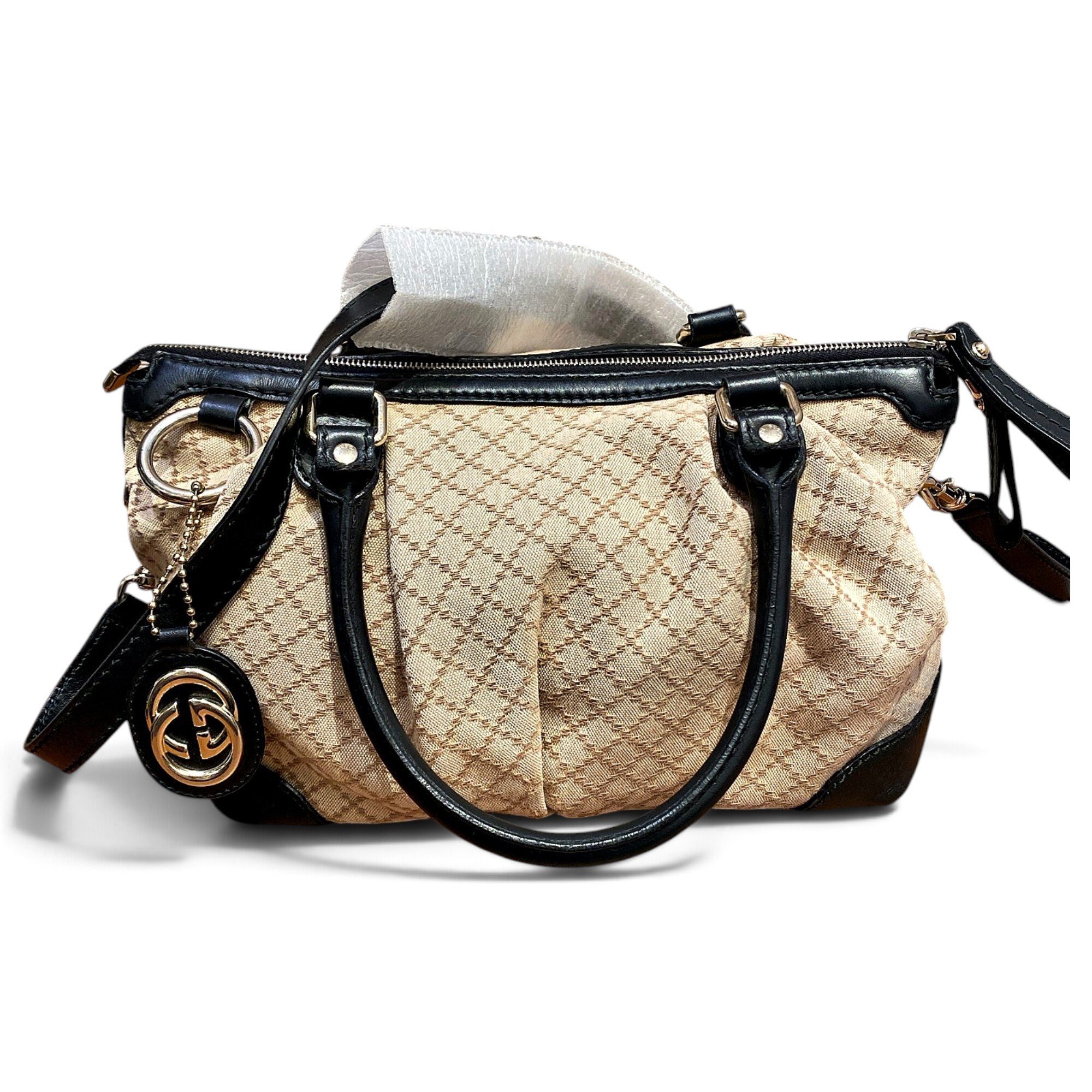Leather handbag