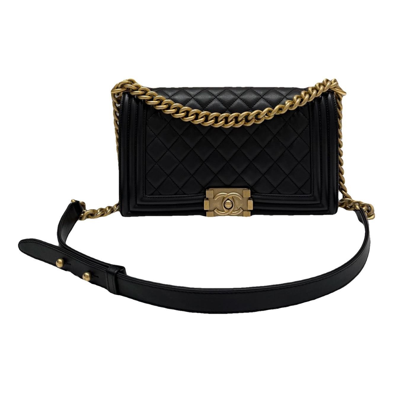 Boy leather crossbody bag