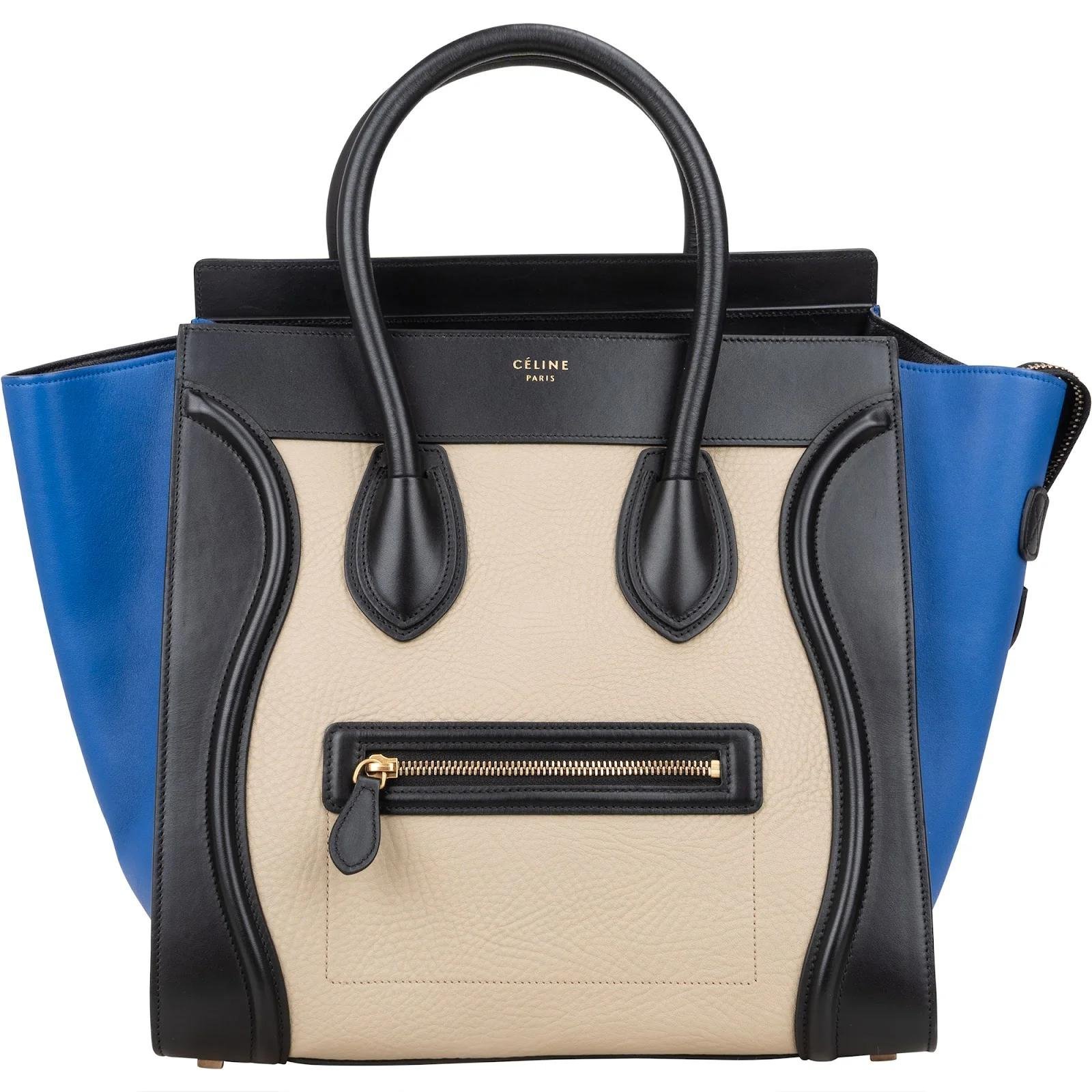 Luggage leather handbag