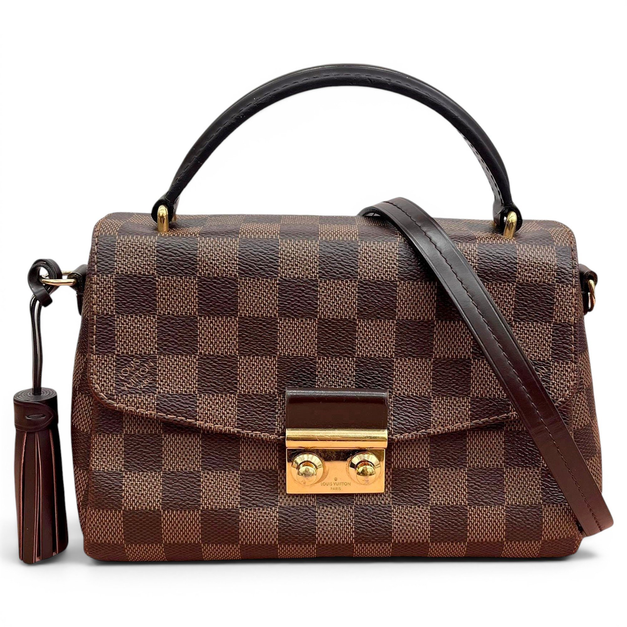 Croisette leather handbag
