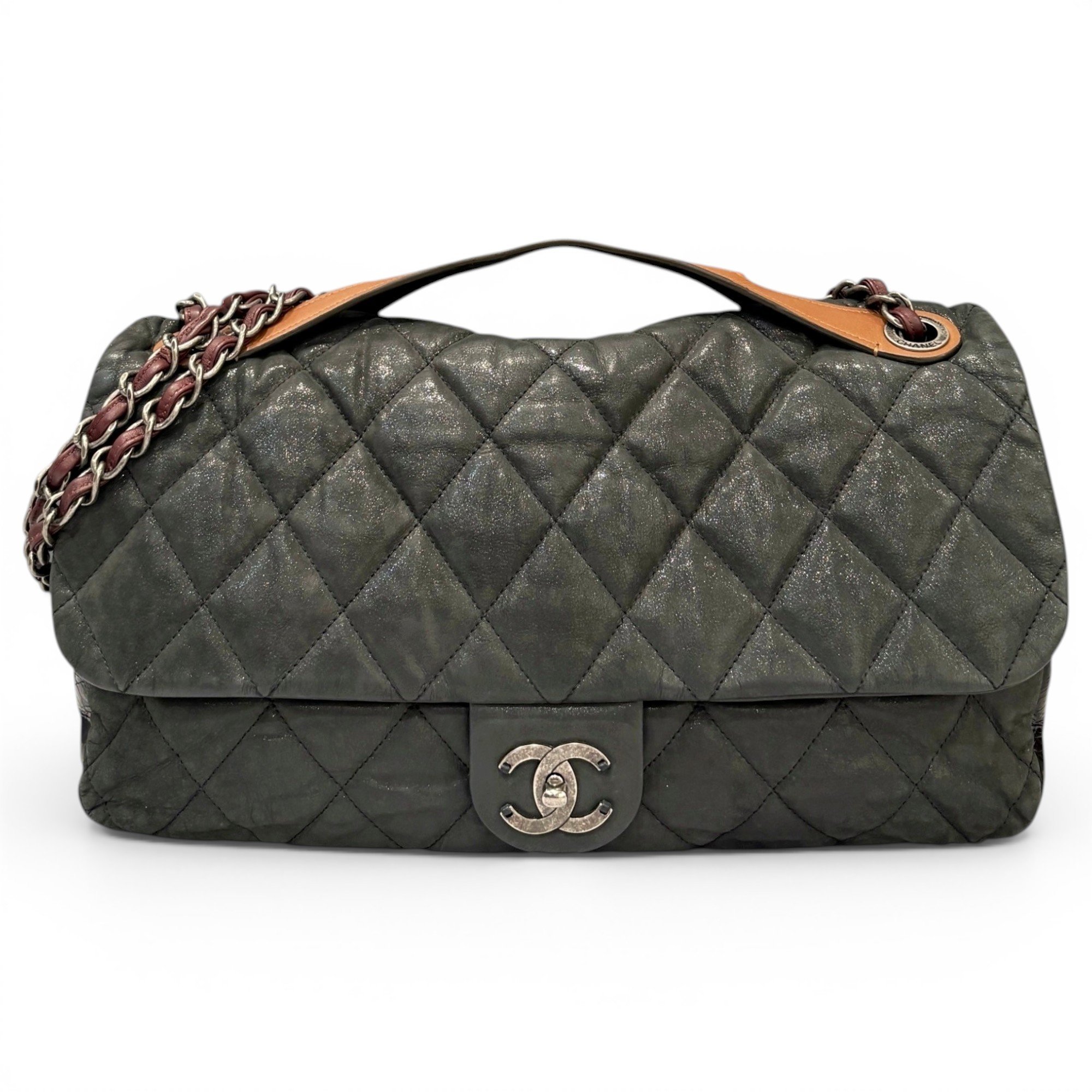 Pony-style calfskin handbag