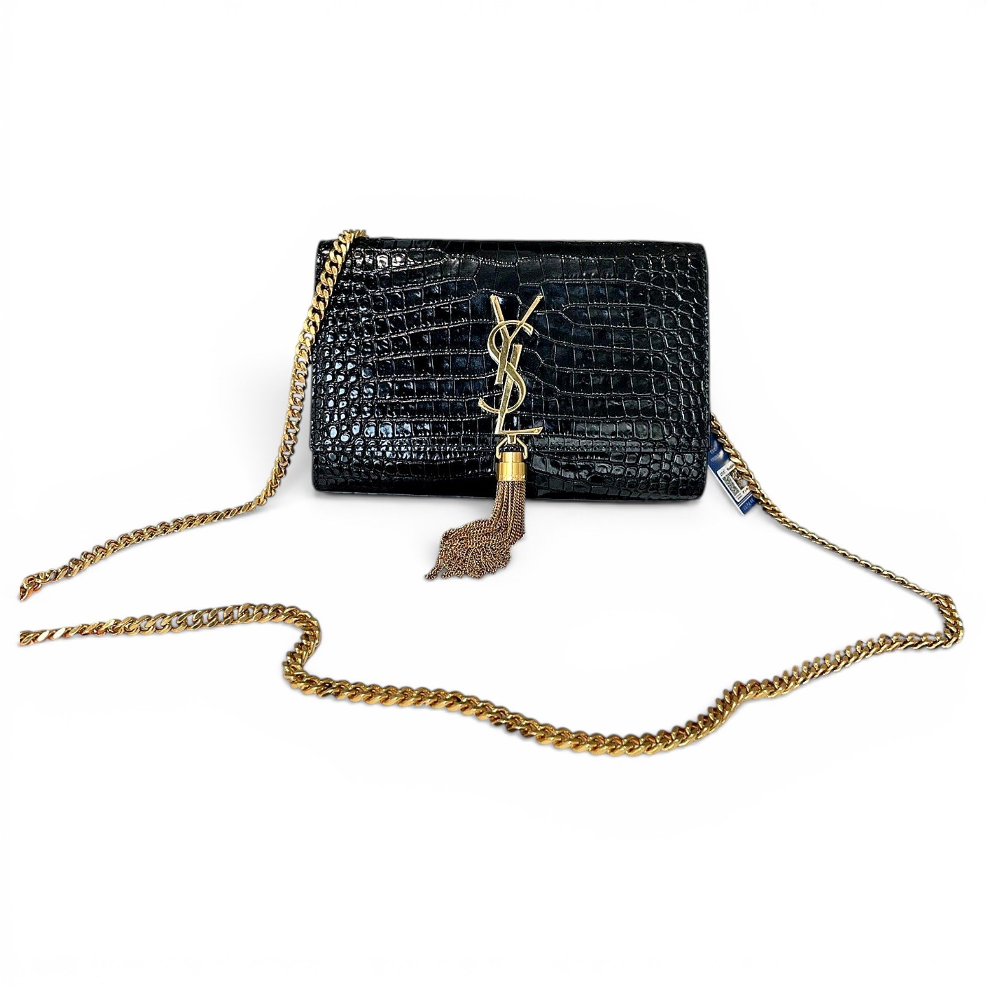 Pompom Kate leather handbag